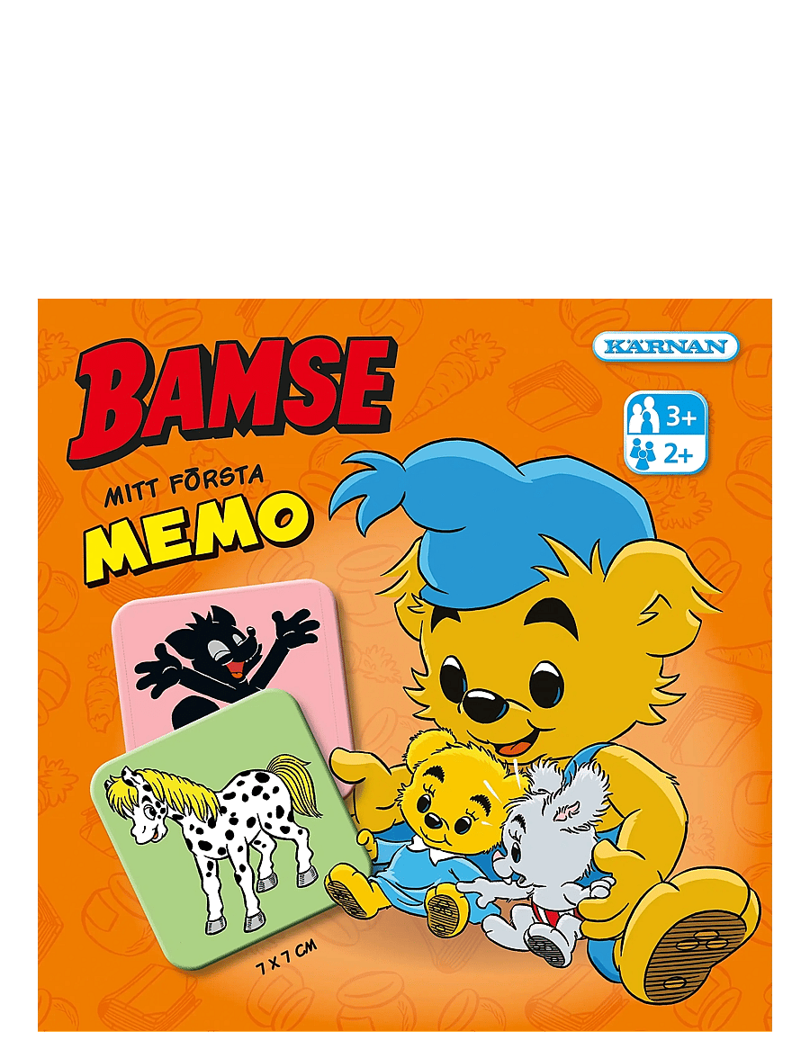 Kärnan - MITT FÖRSTA MEMO BAMSE - memo - multi - 1
