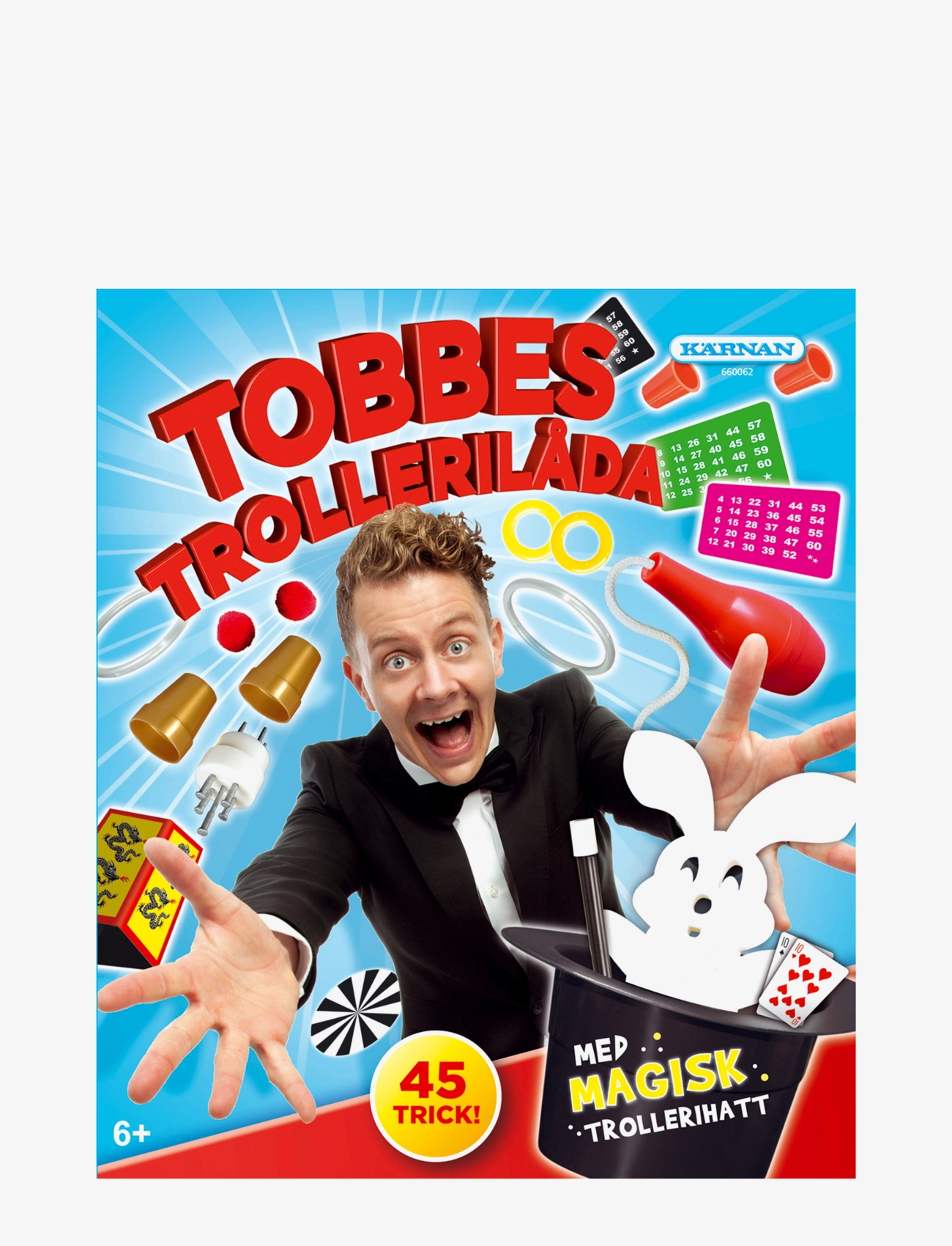 Kärnan TOBBES TROLLERILÅDA MED HATT - Experiment & Vetenskap - BLUE / multi