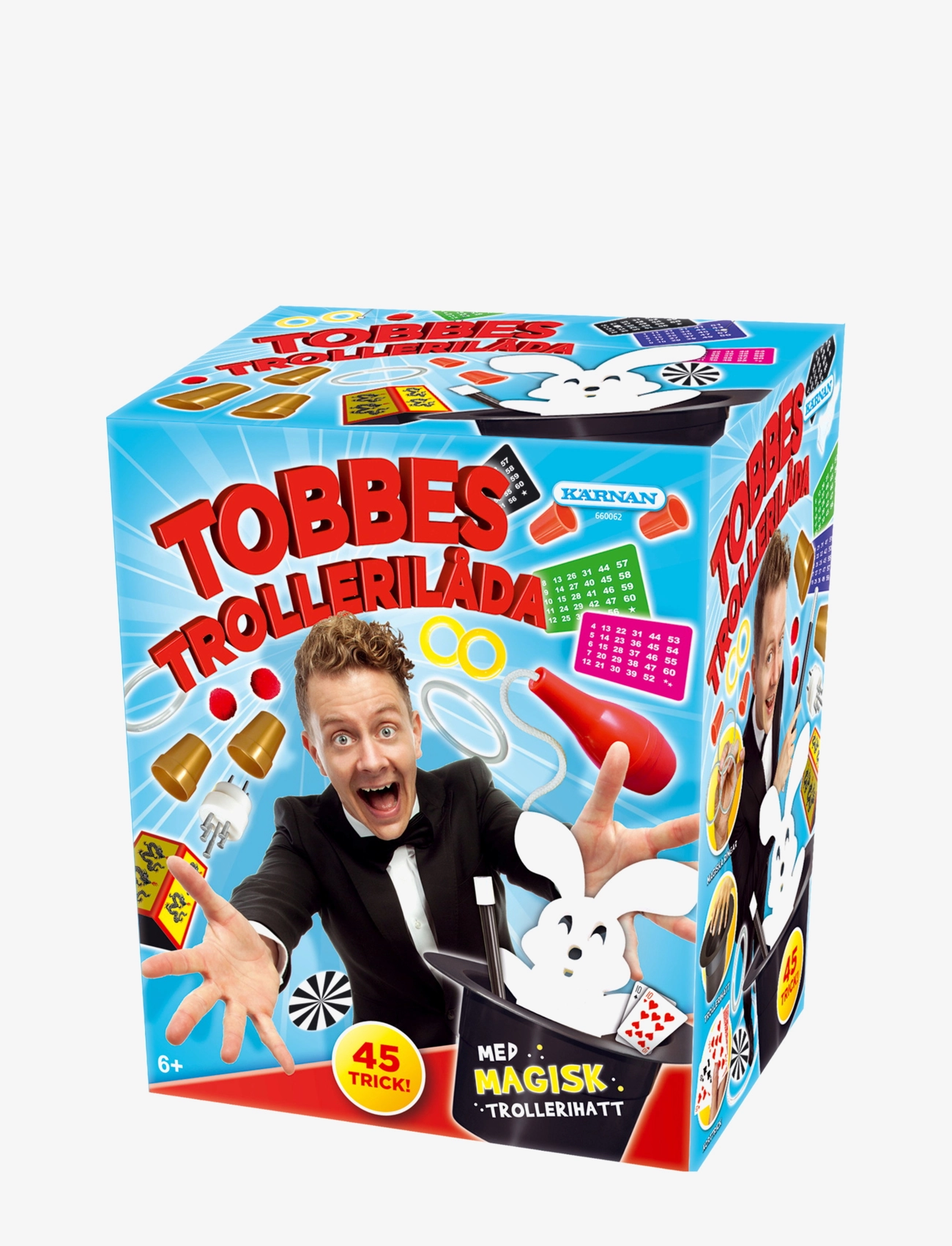 Kärnan - TOBBES TROLLERILÅDA MED HATT - experiment & vetenskap - blue - 2