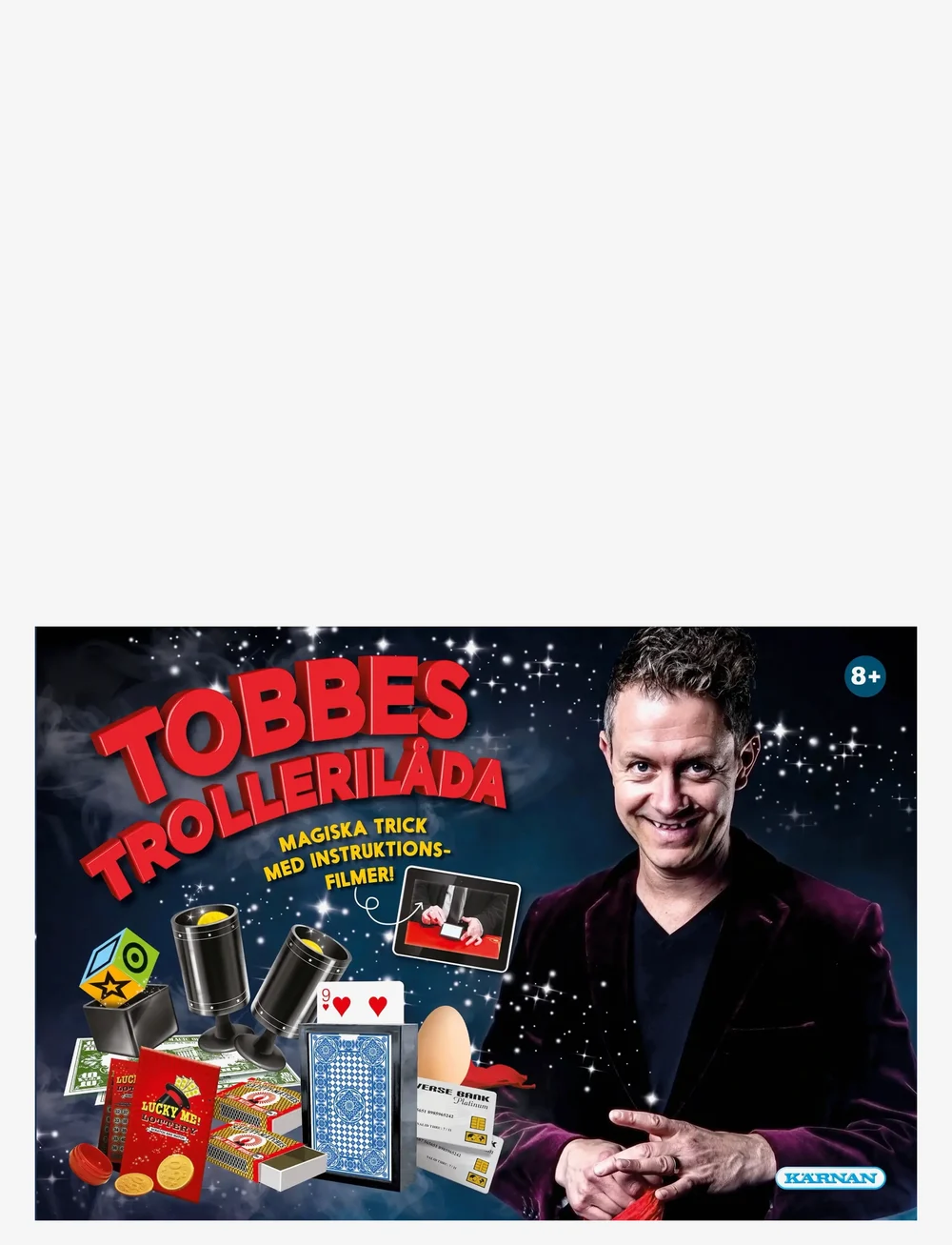 Kärnan - TOBBES TROLLERILÅDA MELLAN - aktiva spel - black - 0