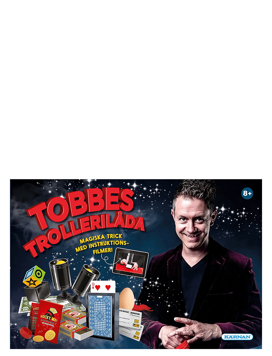 Kärnan - TOBBES TROLLERILÅDA MELLAN - aktiva spel - black - 0