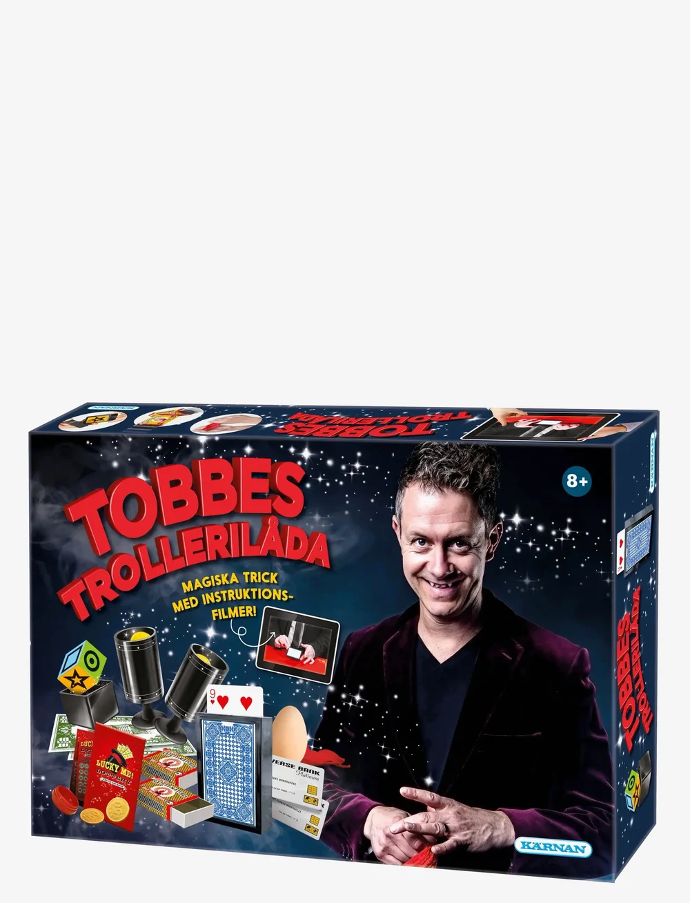 Kärnan - TOBBES TROLLERILÅDA MELLAN - aktiva spel - black - 1
