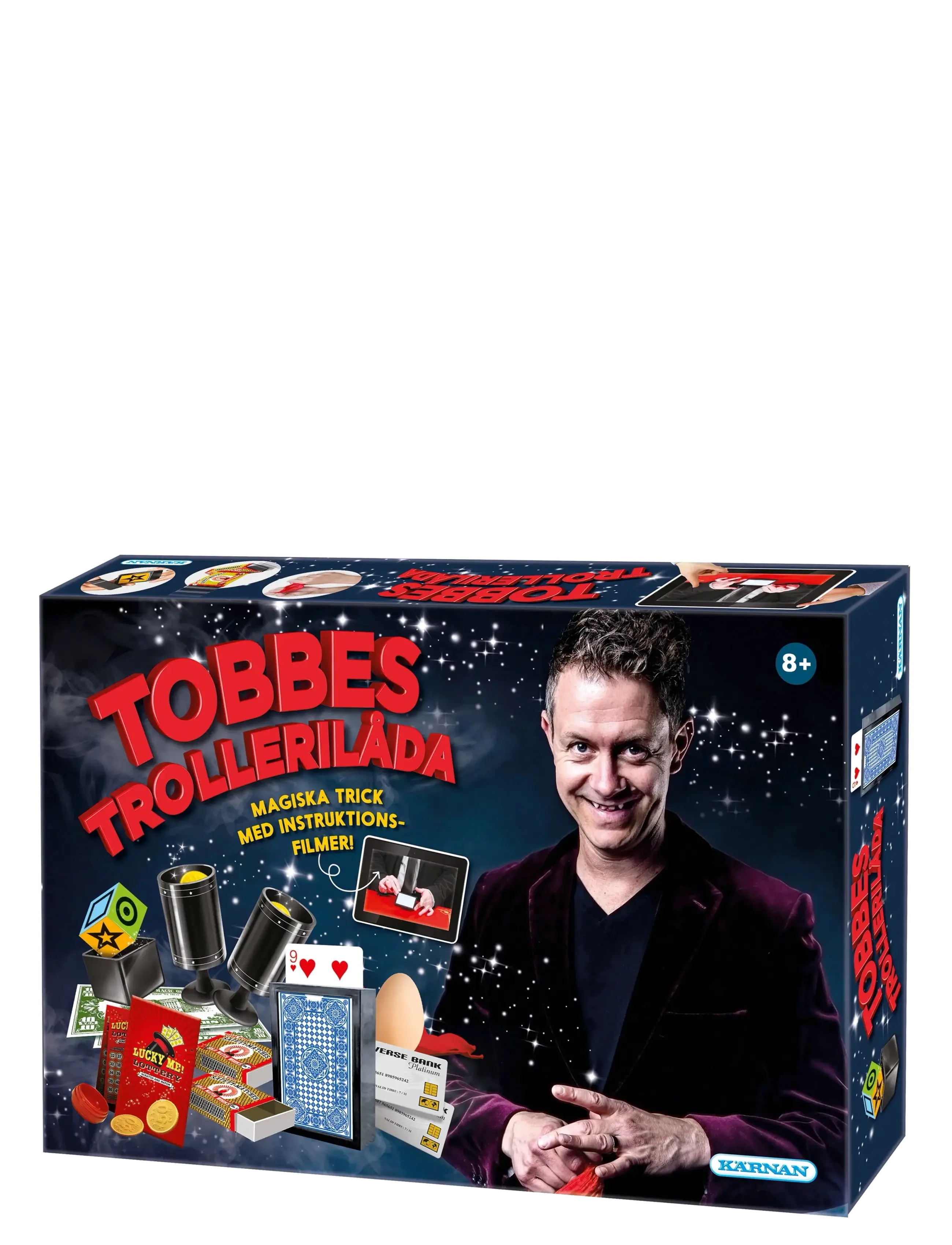 Kärnan - TOBBES TROLLERILÅDA MELLAN - aktiva spel - black - 1