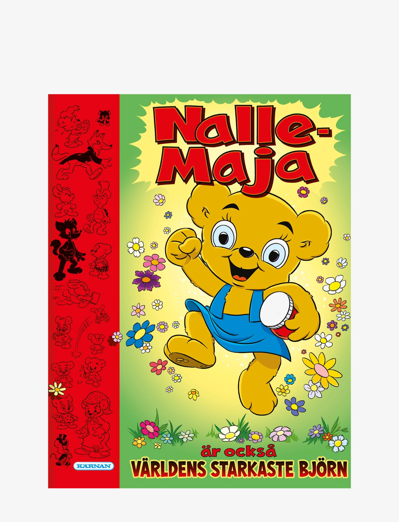 Kärnan NALLE-MAJA ÄR OCKSÅ VÄRLDENS STARKASTE BJÖRN - 4 for 3 - MULTI / multi