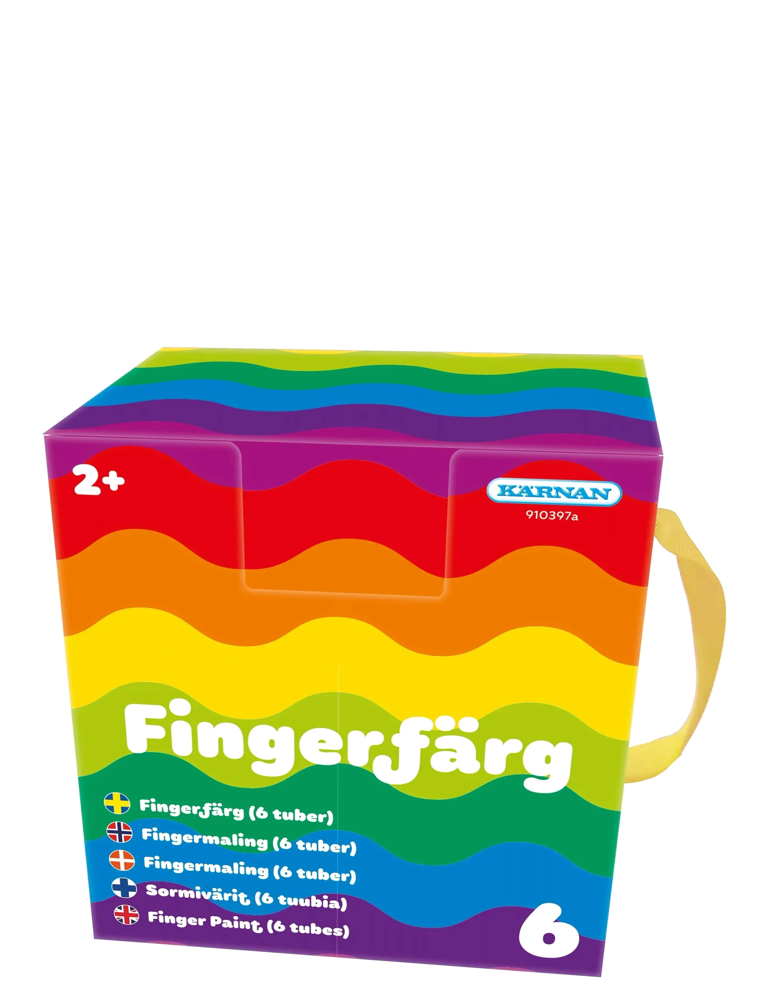 Kärnan - FINGERFÄRG 6 TUBER - multi - 1