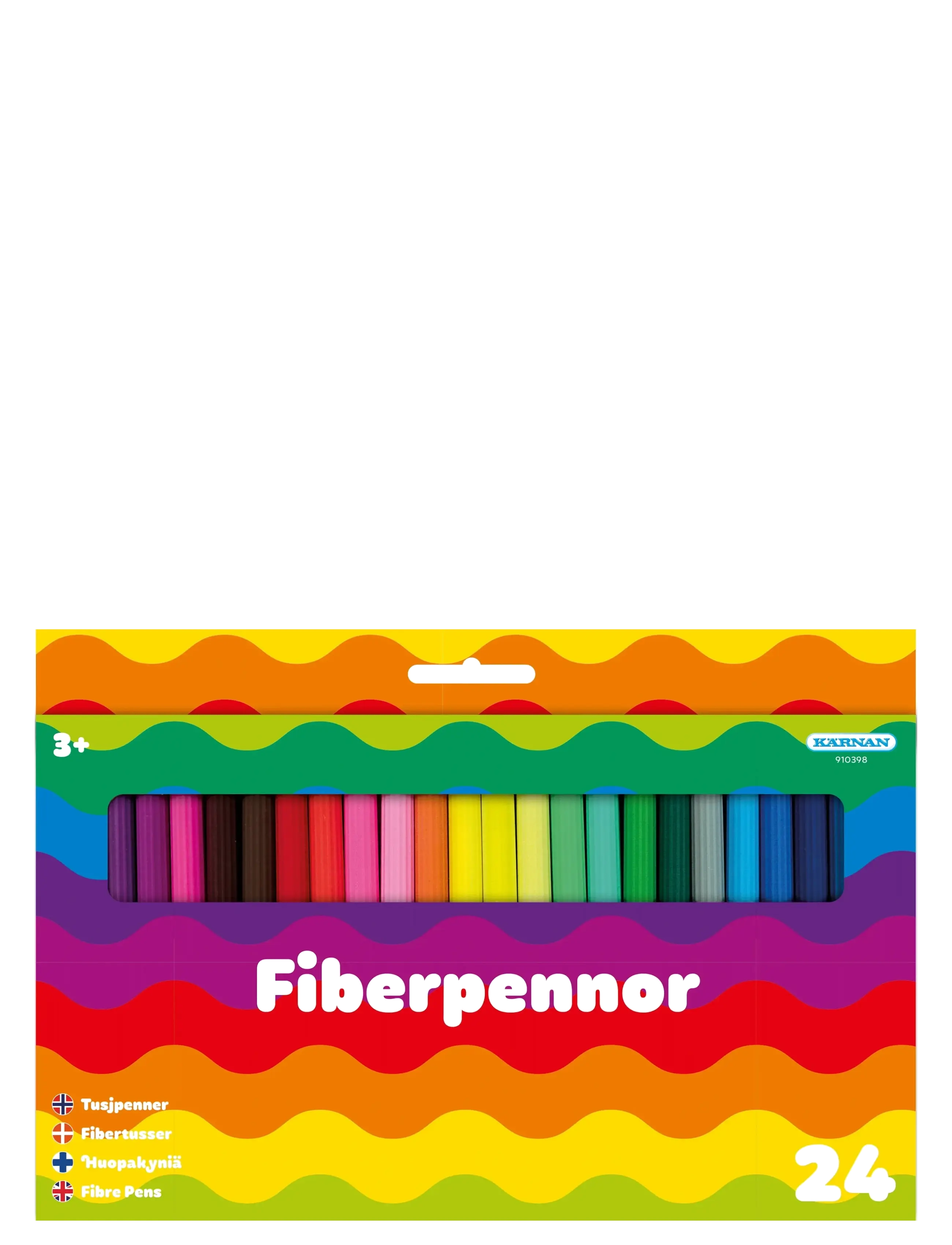 Kärnan FIBERPENNOR 24-PACK - Kärnan - MULTI / multi