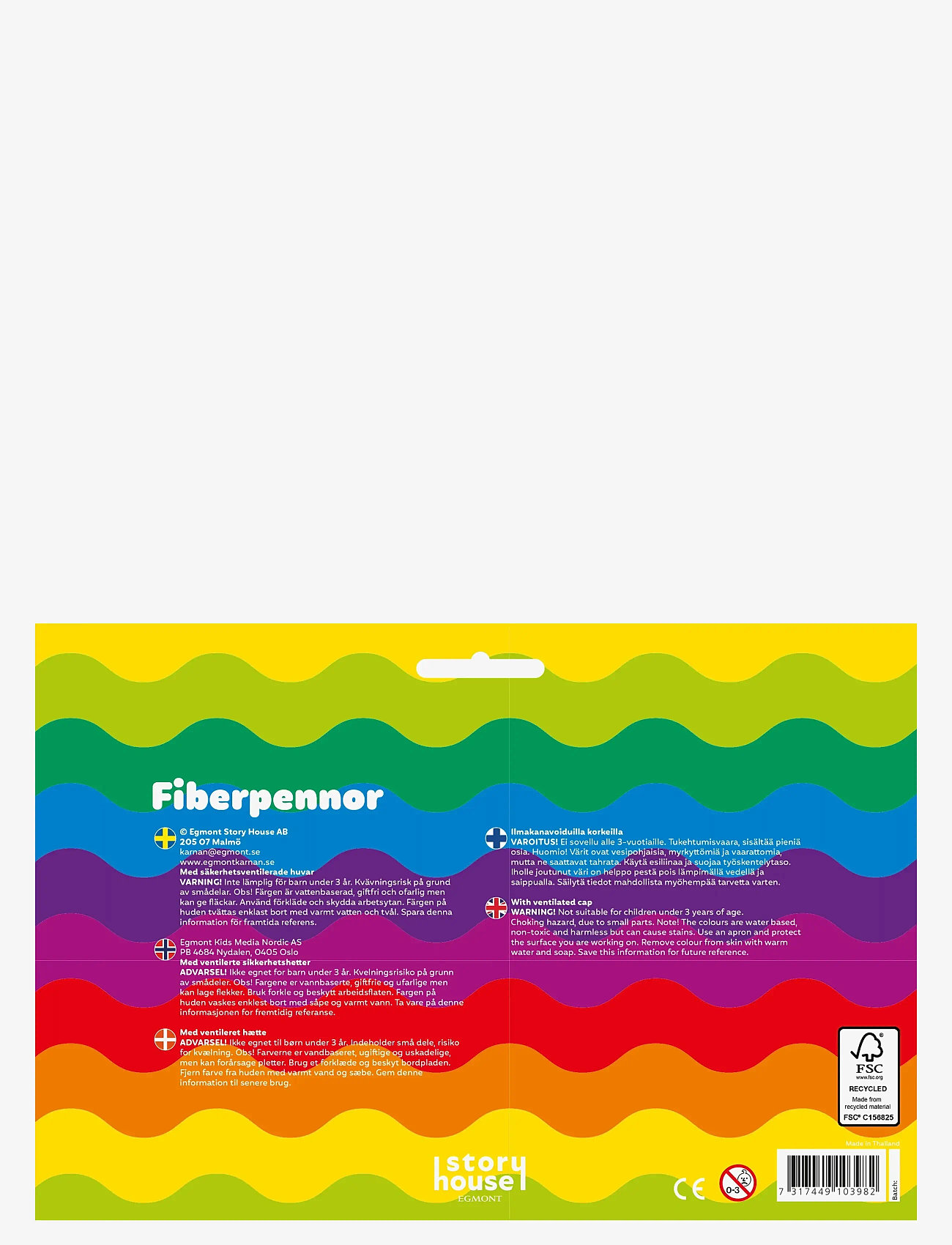 Kärnan - FIBERPENNOR 24-PACK - pennor - multi - 1