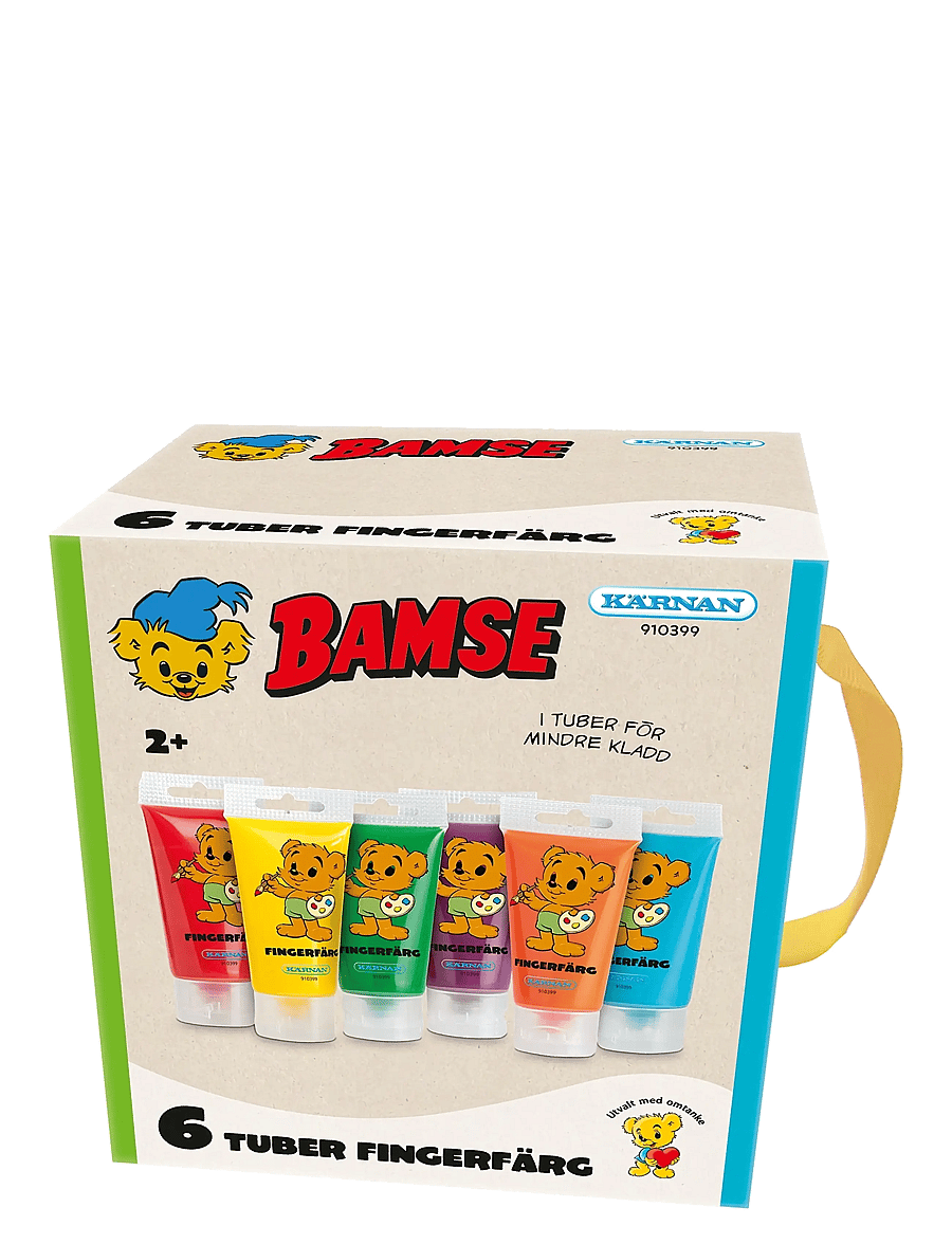 Kärnan - BAMSE FINGERFÄRGER - färg - multi - 0