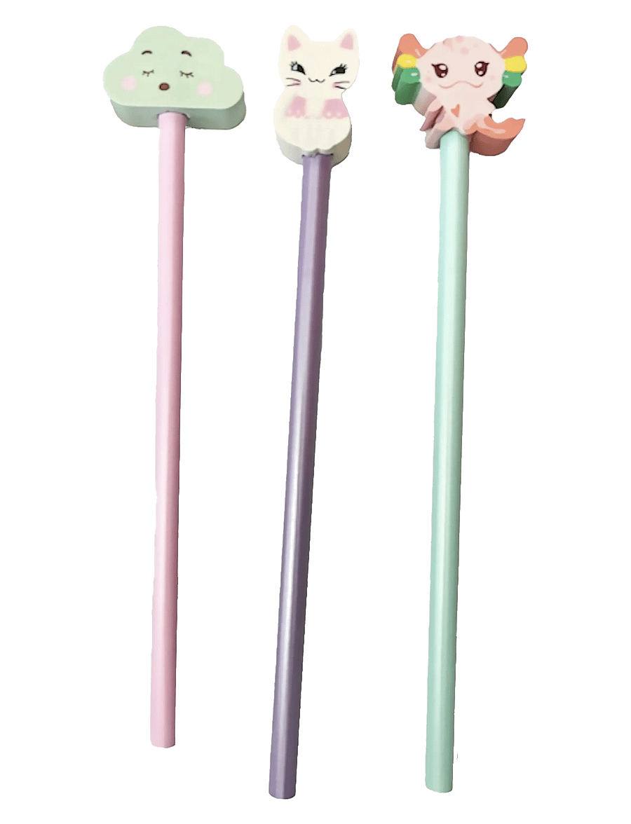 Kärnan - BLYERTSPENNOR MED SUDD PASTELL - pennor - multi - 1