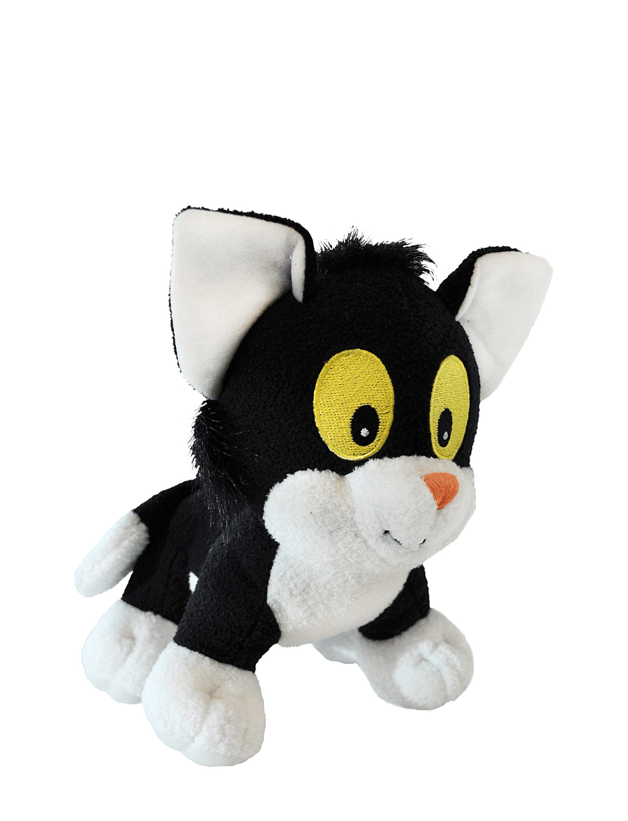 Kärnan - MJUKDJUR KATTEN JANSON MINI - tuskudýr - black - 0