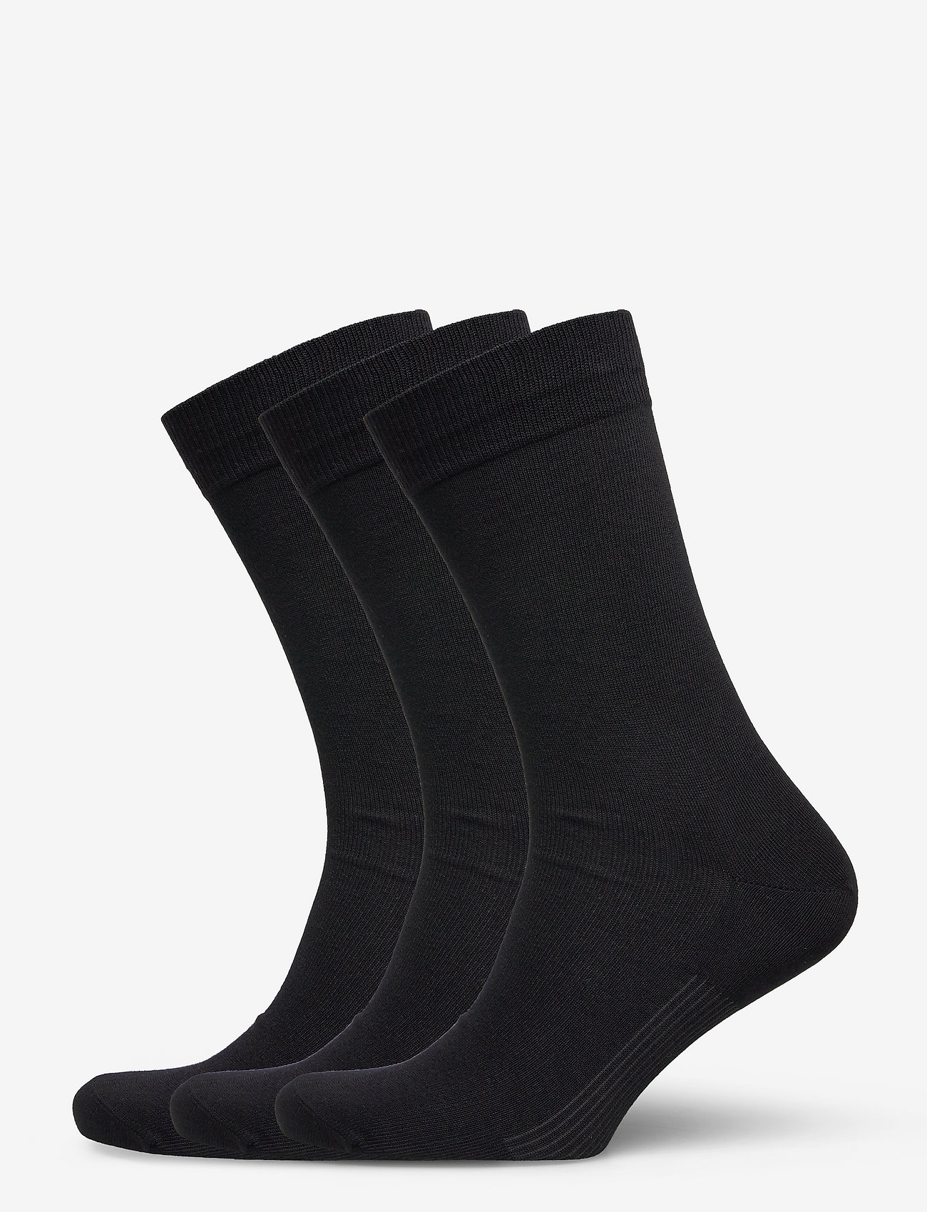 Egtved - Egtved socks cotton 3-pack - sokker - svart - 0