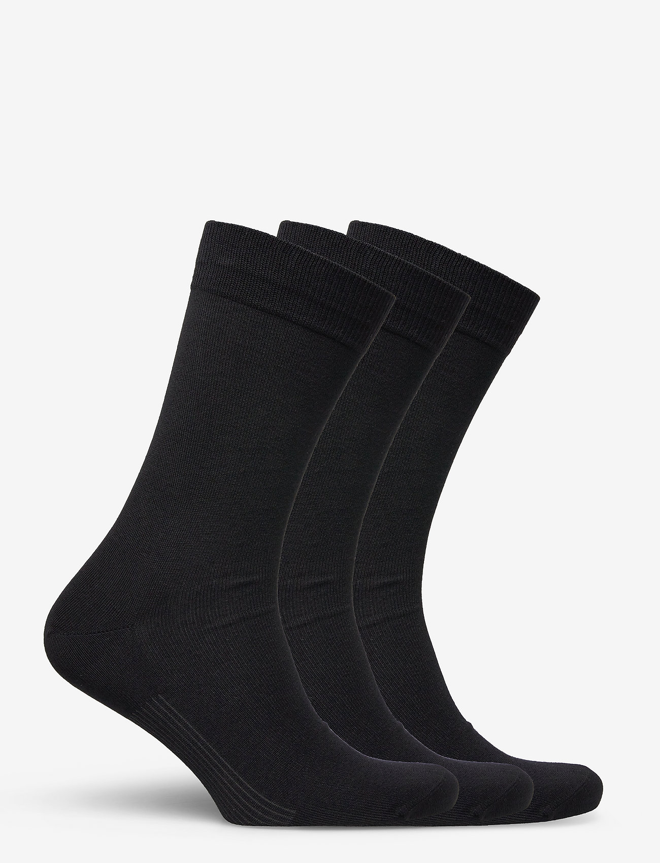 Egtved - Egtved socks cotton 3-pack - sokker - svart - 1