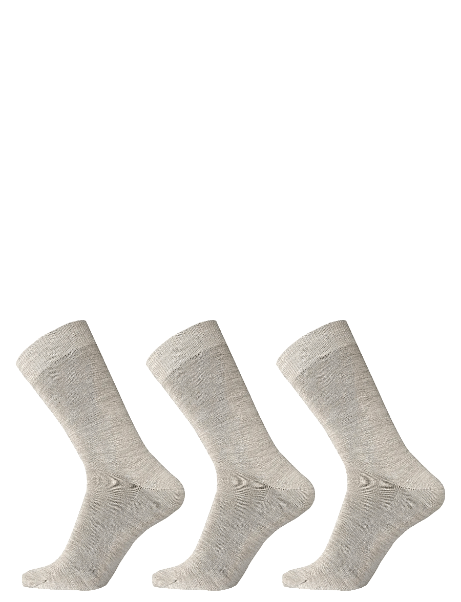 Egtved - Egtved twin socks 3-pack - tennissocken - beige - 0
