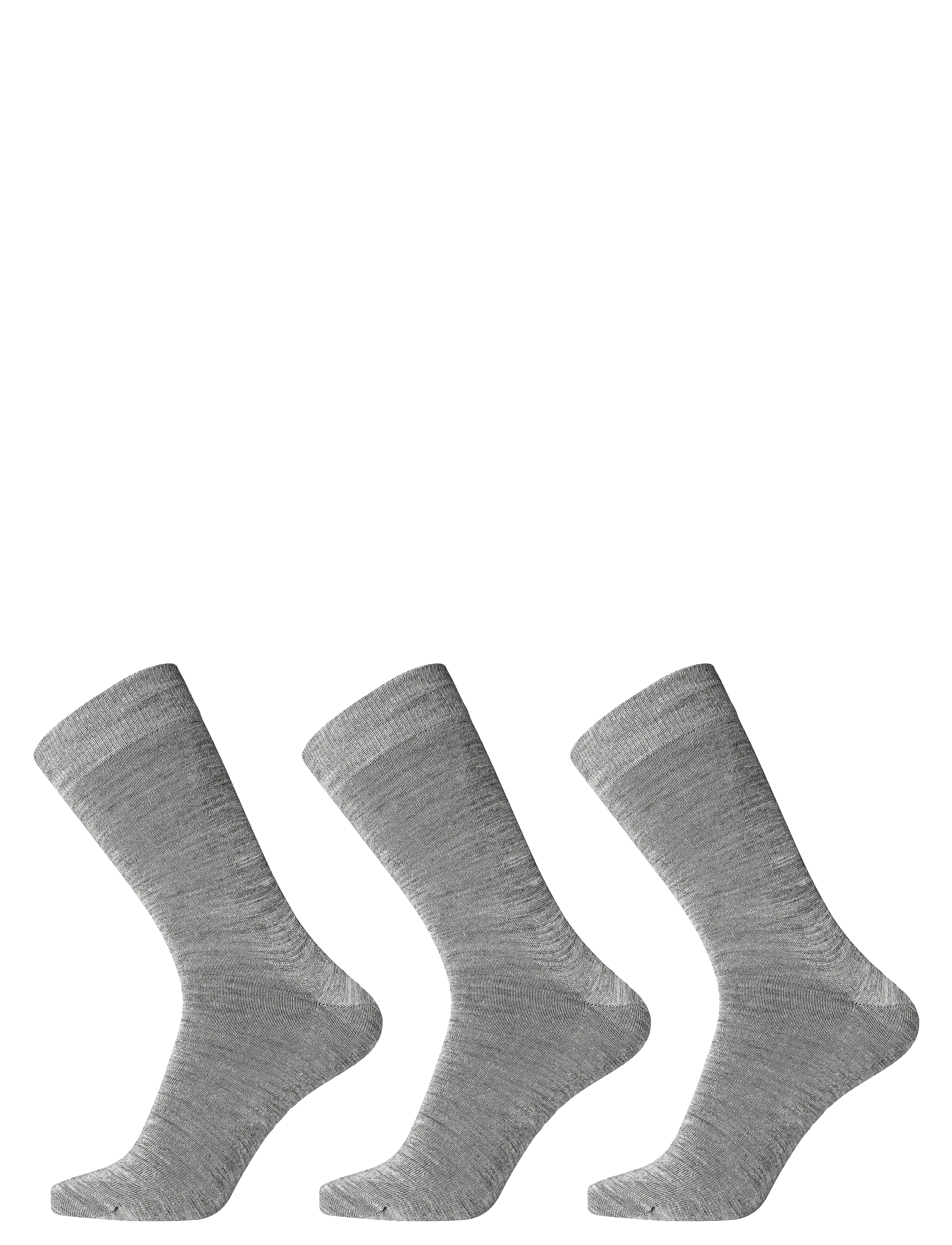 Egtved Twin Socks 3-Pack, 40-45, Socks, Grau - Regular Männerswear