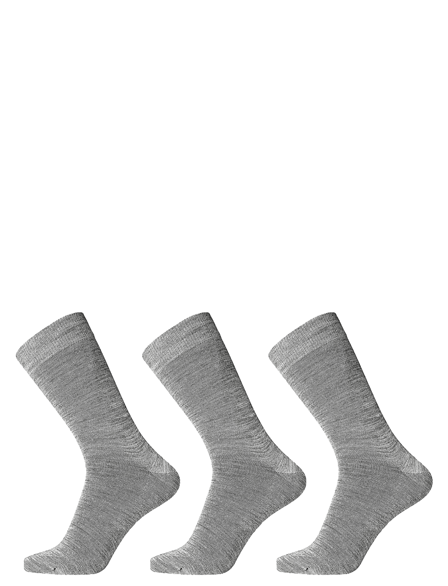 Egtved - Egtved twin socks 3-pack - tennissocken - light grey - 0