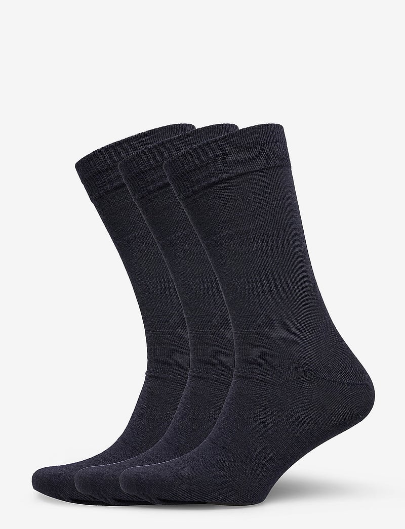 Egtved - Egtved twin socks 3-pack - vanliga strumpor - navy - 0