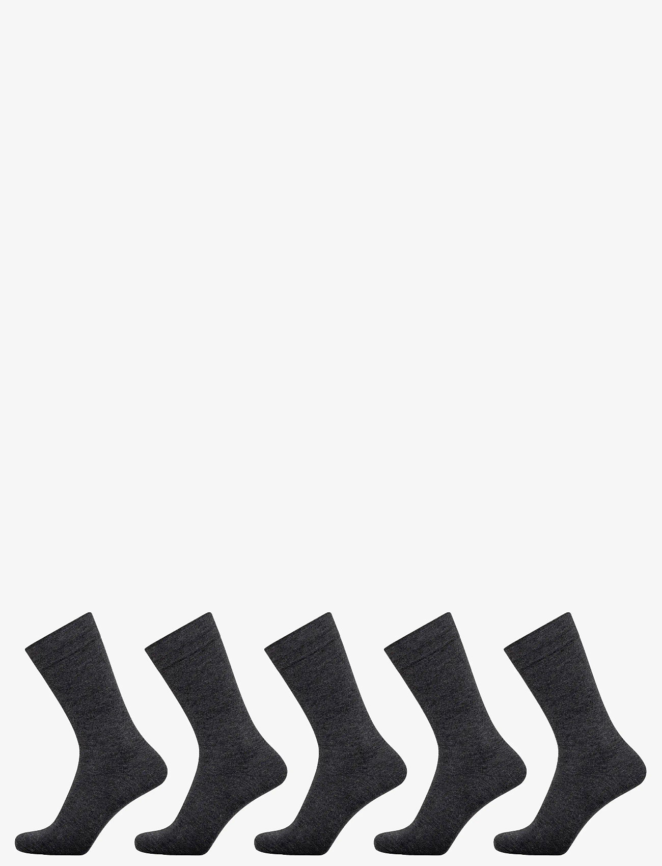 Egtved - Egtved socks bamboo FSC 5 ps - vanliga strumpor - grey - 0