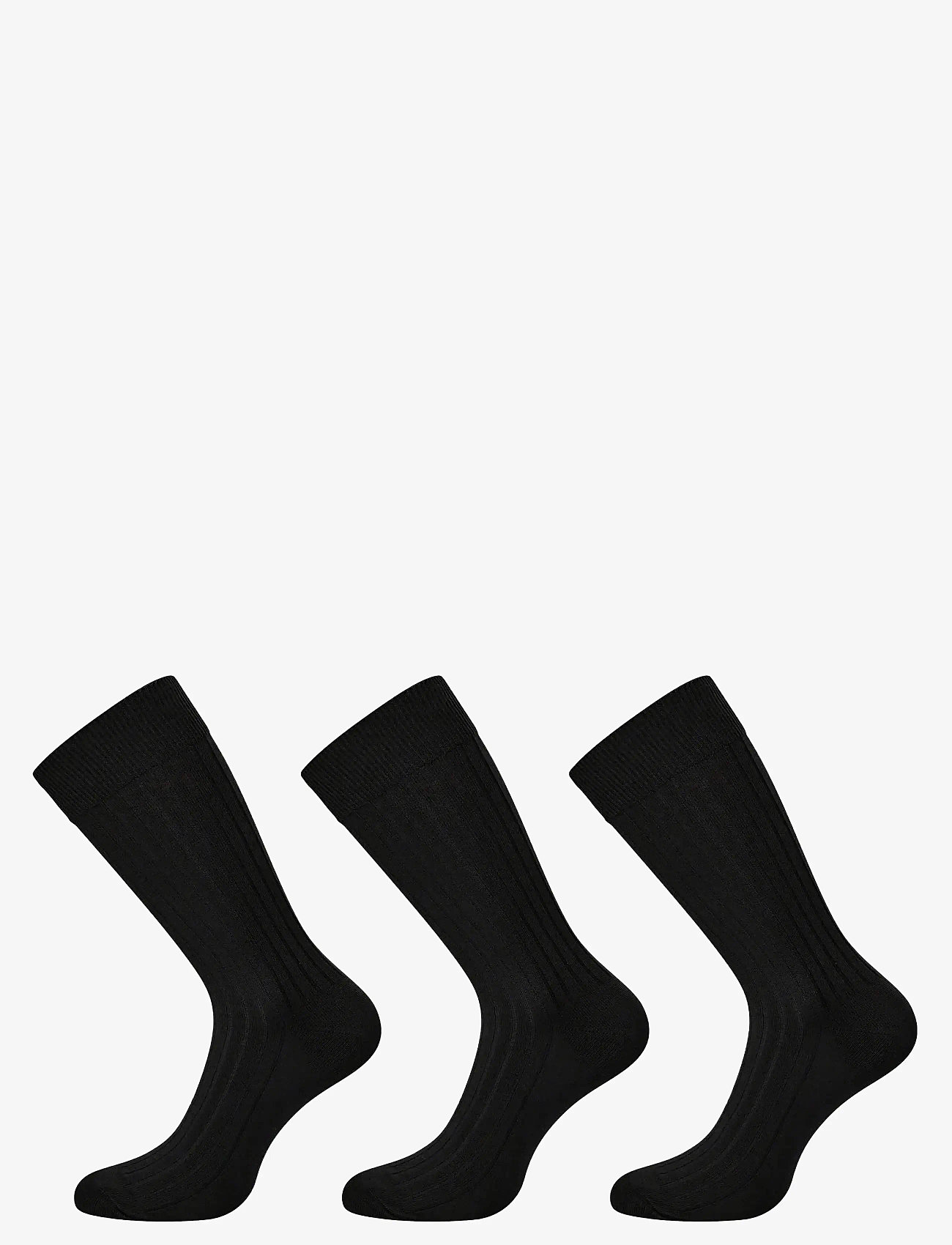 Egtved - Egtved socks bamboo FSC 3 pcs - crew-socken - black - 0