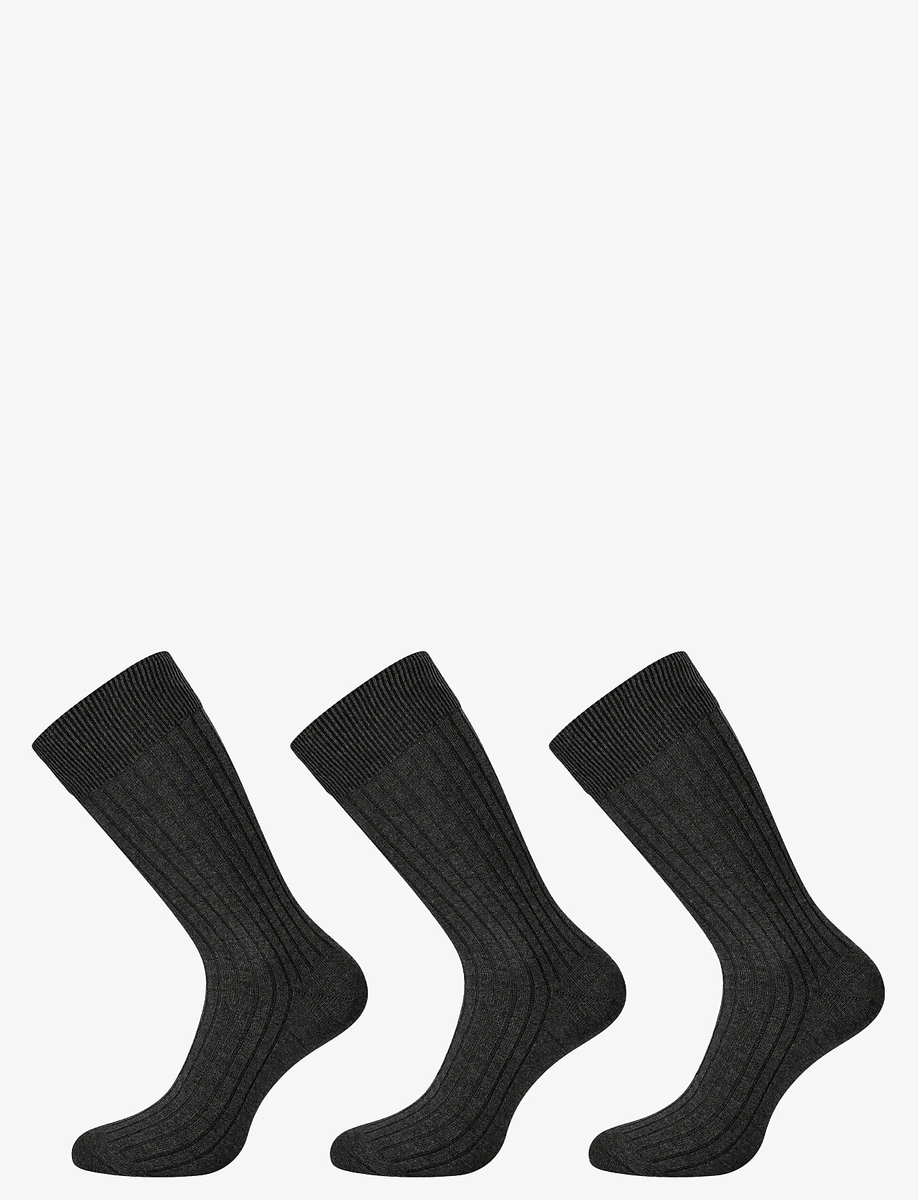Egtved - Egtved socks bamboo FSC 3 pcs - sokker - grey - 0