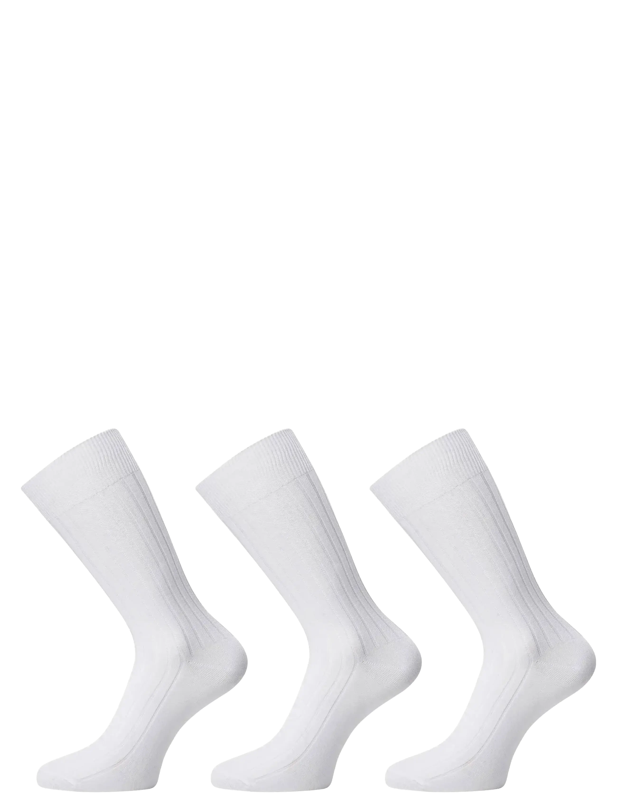 Egtved Egtved Socks Bamboo Fsc 3 Pcs, 40-45, White, Sokker > Almindelige Sokker, Herre