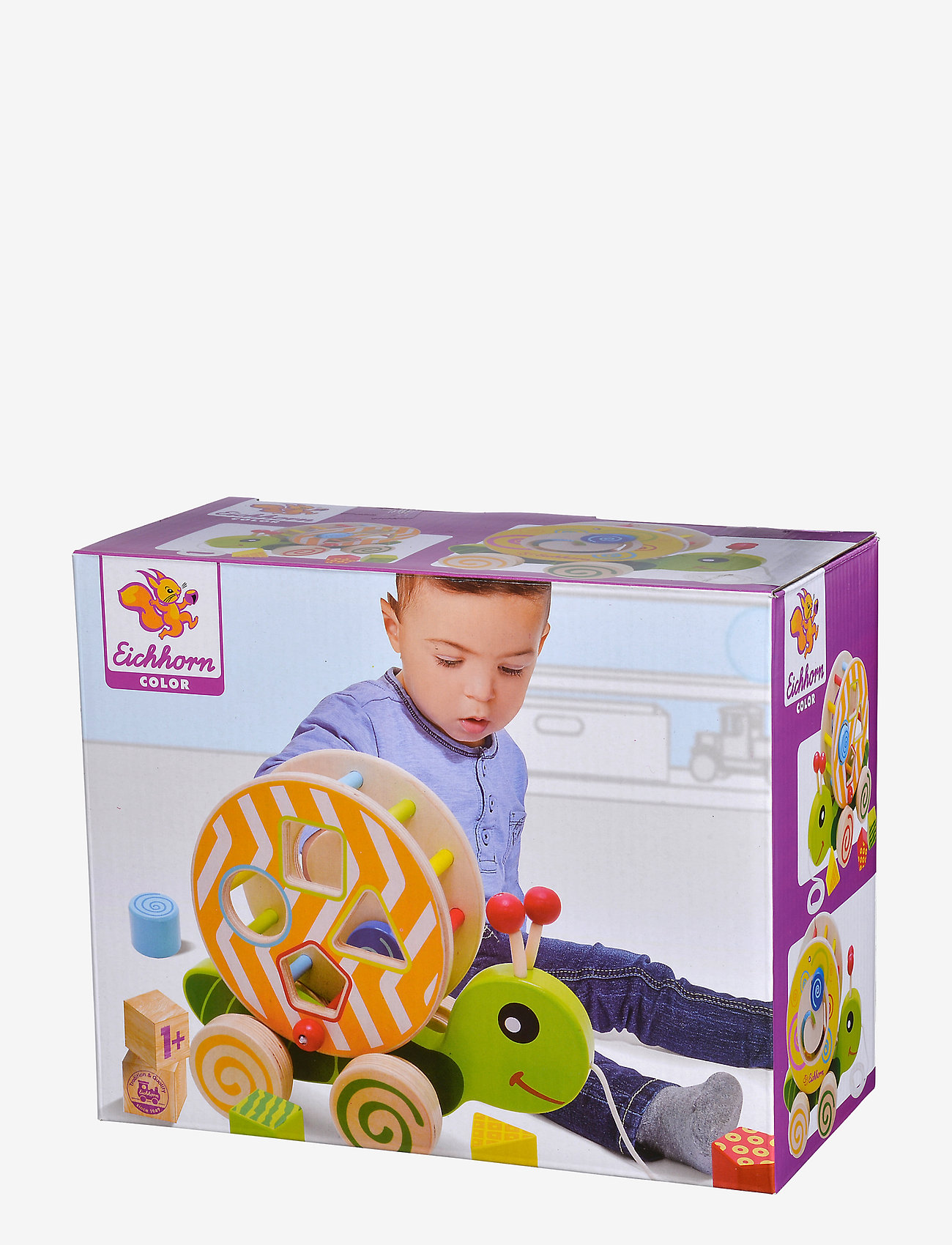 Eichhorn - EH Color, Pull-along Stacking Animal - multicolor - 4
