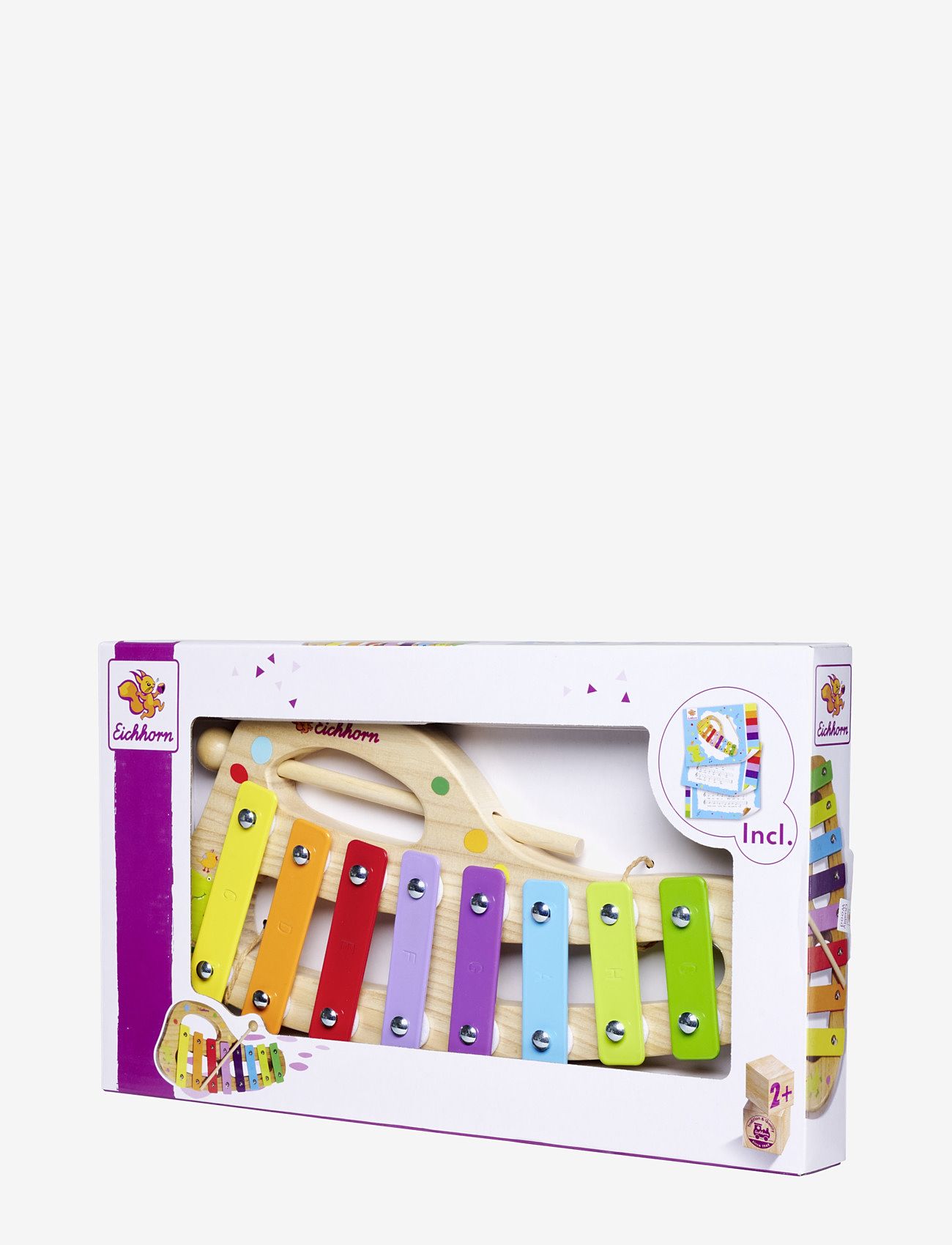 Eichhorn - Eichhorn Xylofon i trä - musikinstrument - multi coloured - 2