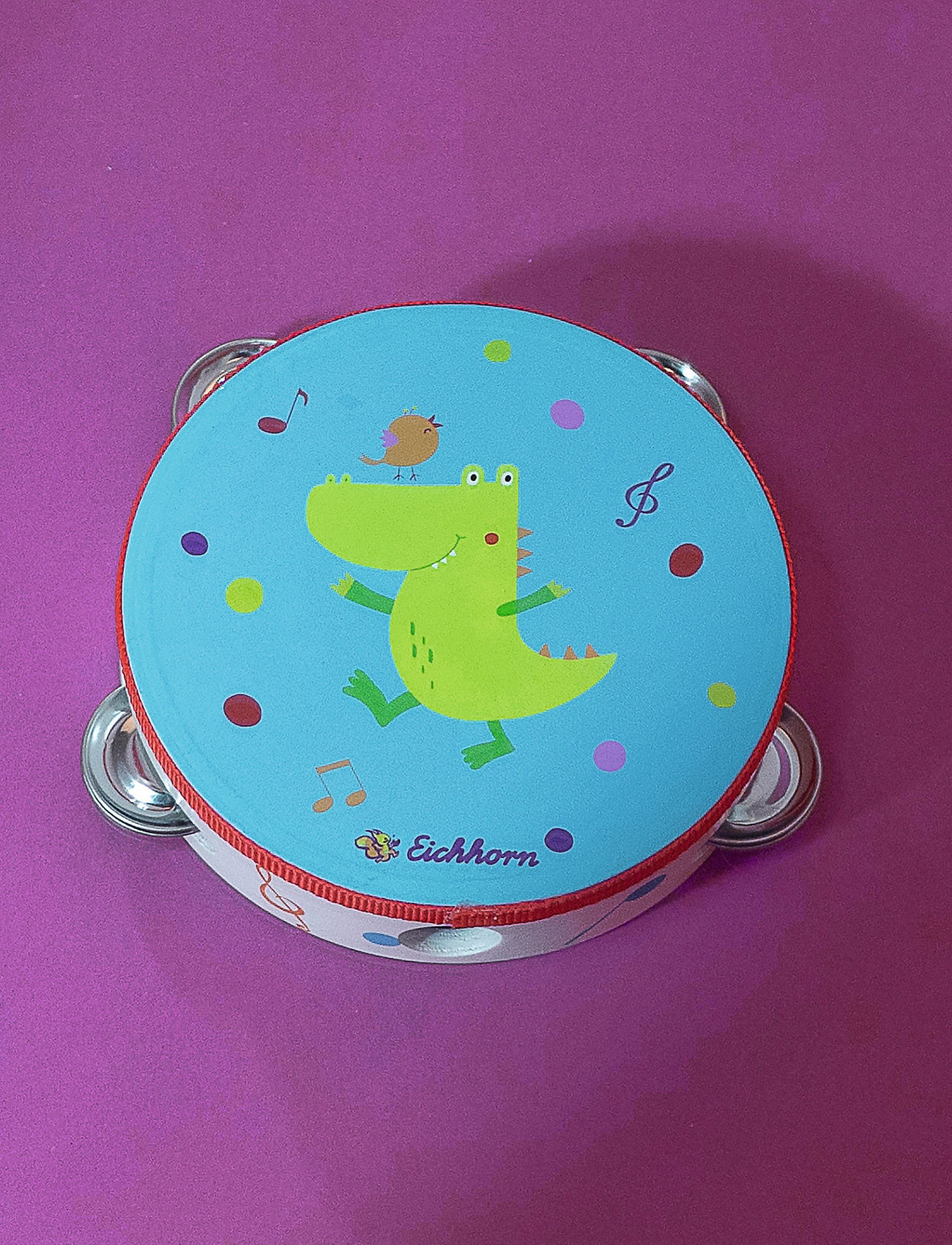 Eichhorn Eichhorn - Music Tambourine, One Size, Blue, Legetøj > Musical Instruments, Børn