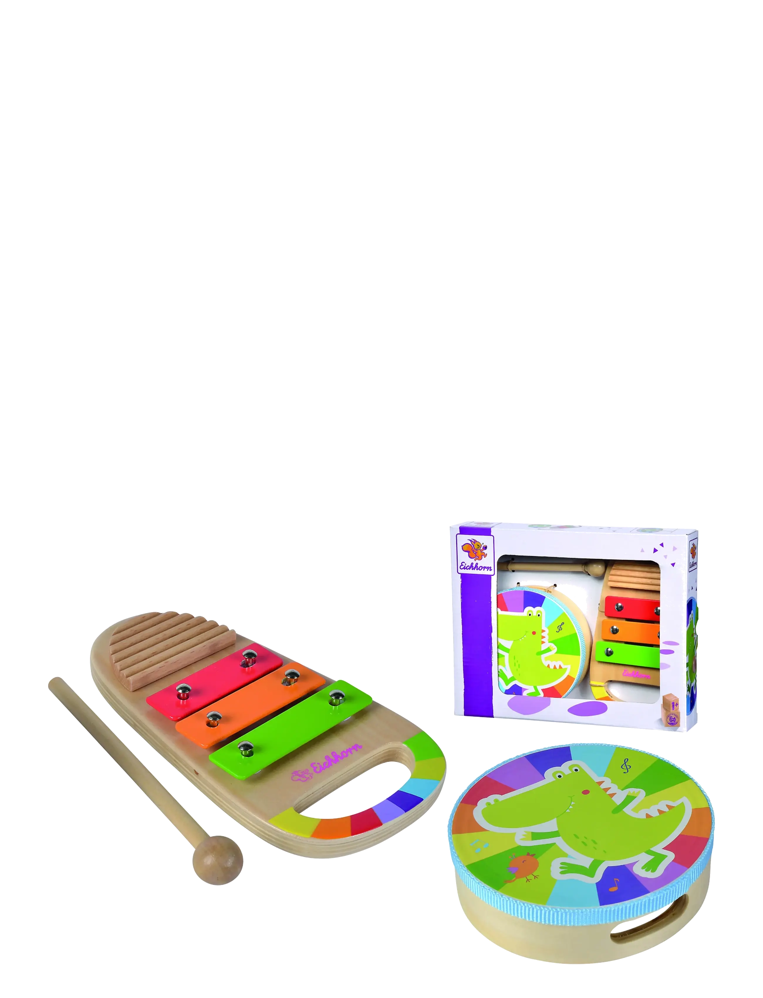 Eichhorn - Eichhorn Music Set Drum and Xylo - multicoloured - 1