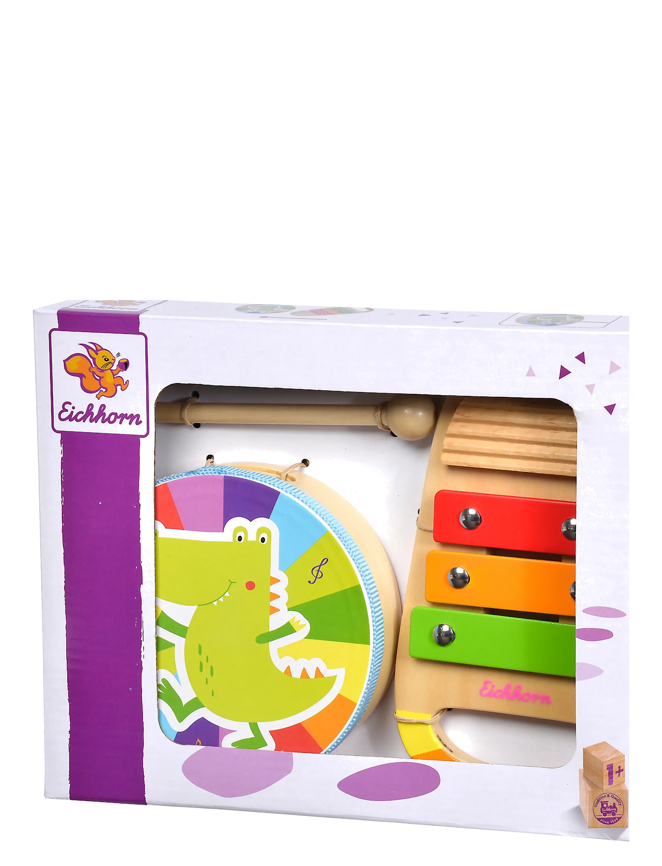 Eichhorn - Eichhorn Music Set Drum and Xylo - multicoloured - 2