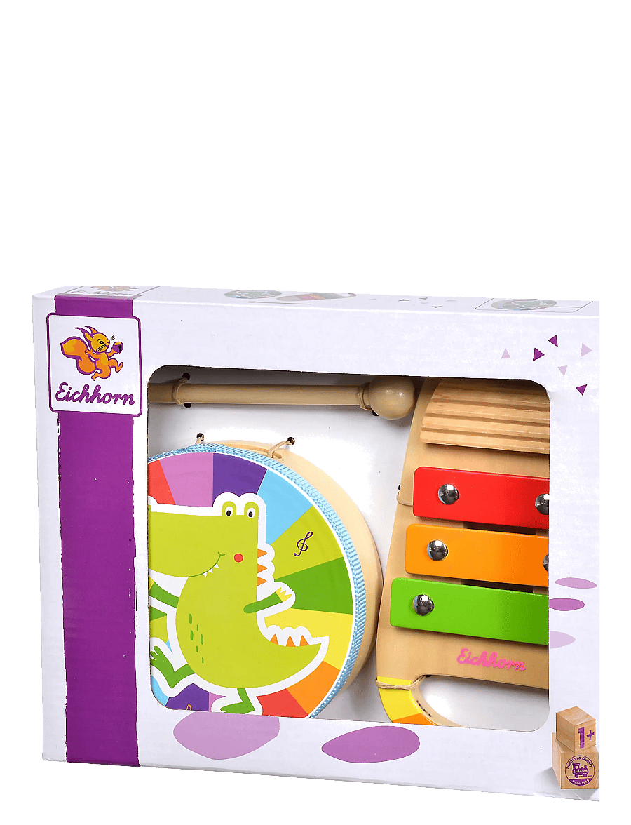 Eichhorn - Eichhorn Music Set Drum and Xylo - muusikariistad - multicoloured - 2
