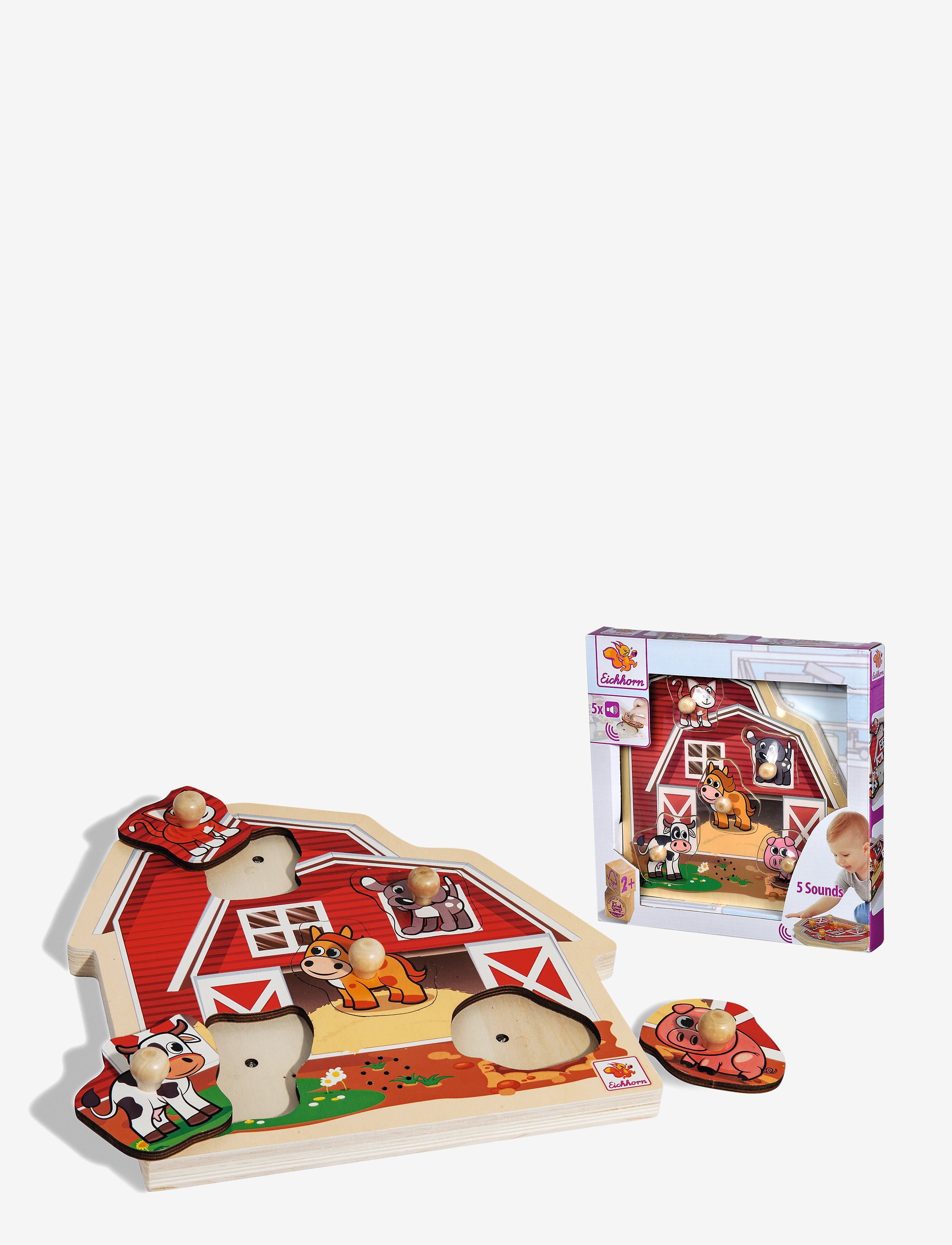 Eichhorn - EICHHORN - Puzzle with Sound - red - 0