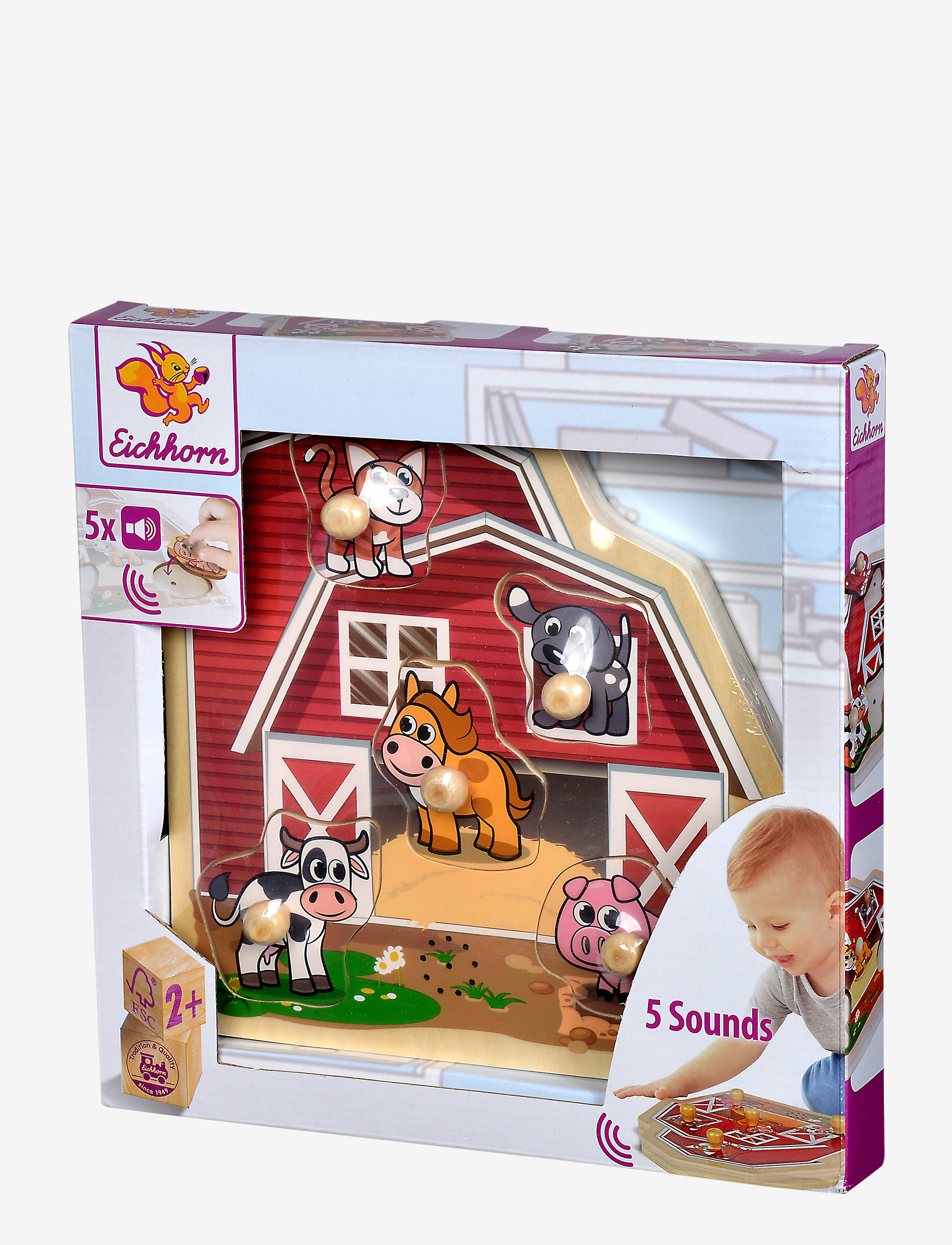 Eichhorn - EICHHORN - Puzzle with Sound - red - 2
