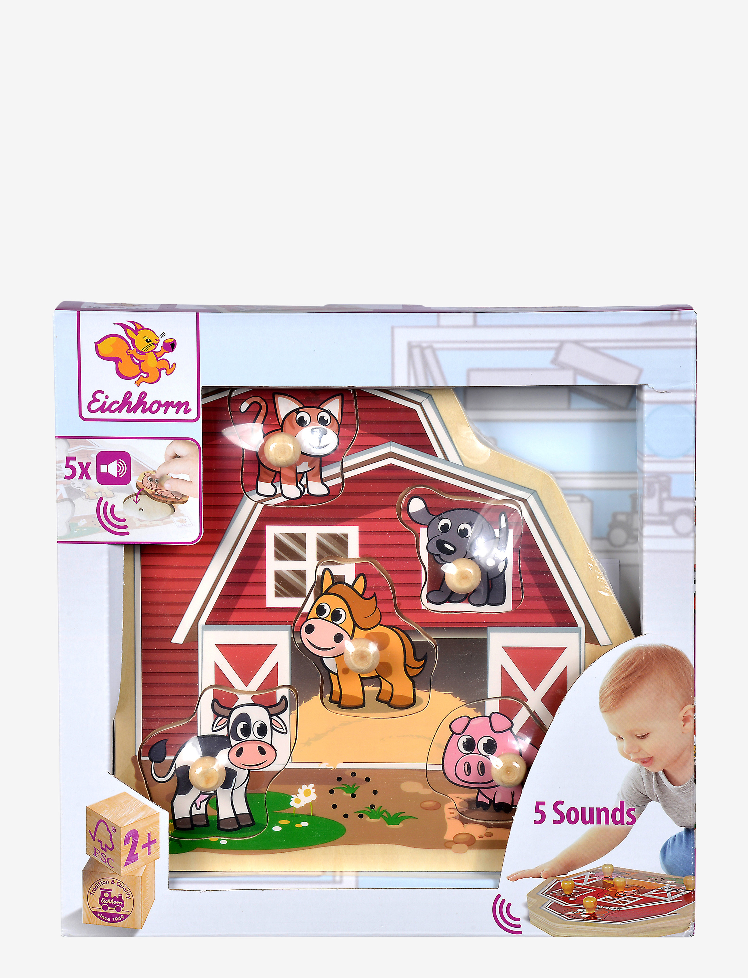 Eichhorn - EICHHORN - Puzzle with Sound - red - 3