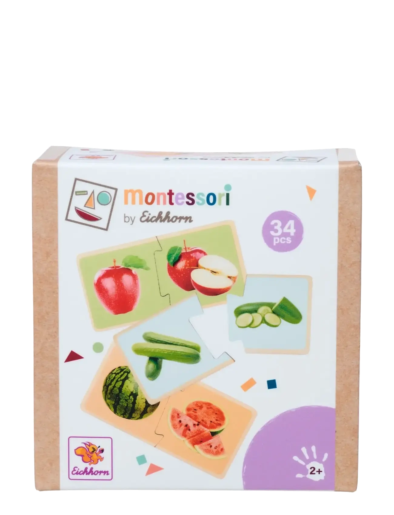 Eichhorn Eichhorn Montessori Puzzle, One Size, Multi/patterned, Puslespil > Klassiske Puslespil, Børn