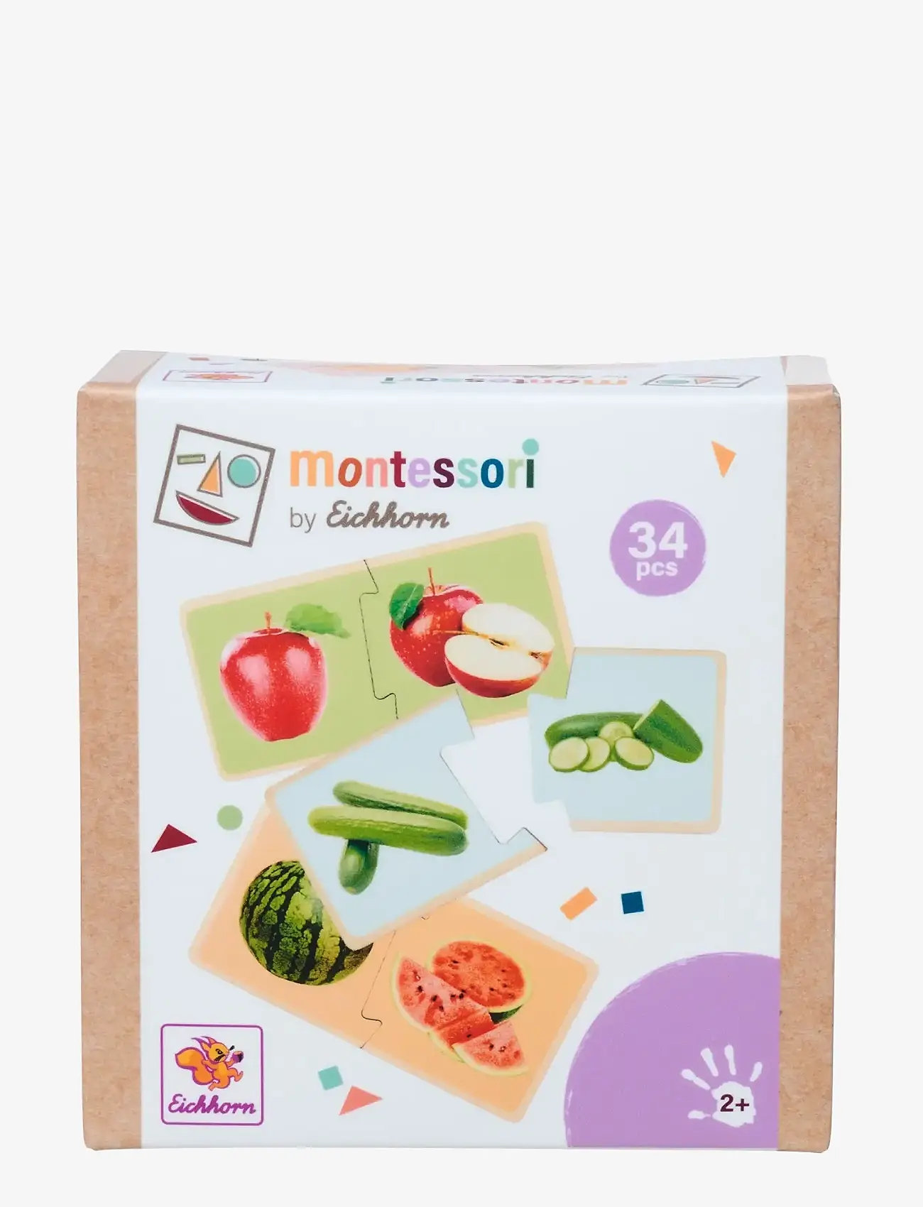 Eichhorn - Eichhorn Montessori Puzzle - klassiske puslespil - multicoloured - 0