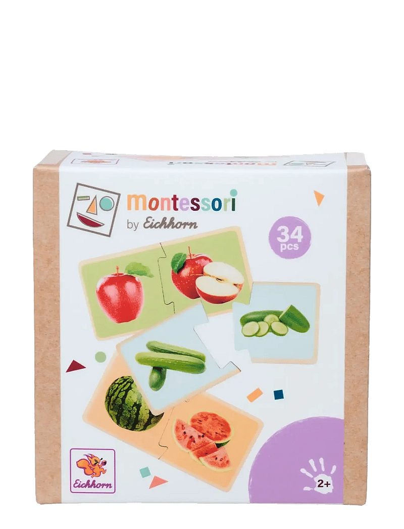Eichhorn - Eichhorn Montessori Puzzle - klassikalised pusled - multicoloured - 0