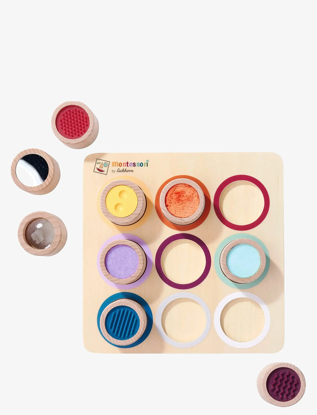Eichhorn - Eichhorn Montessori Touch Board - steam toys - multicoloured - 1