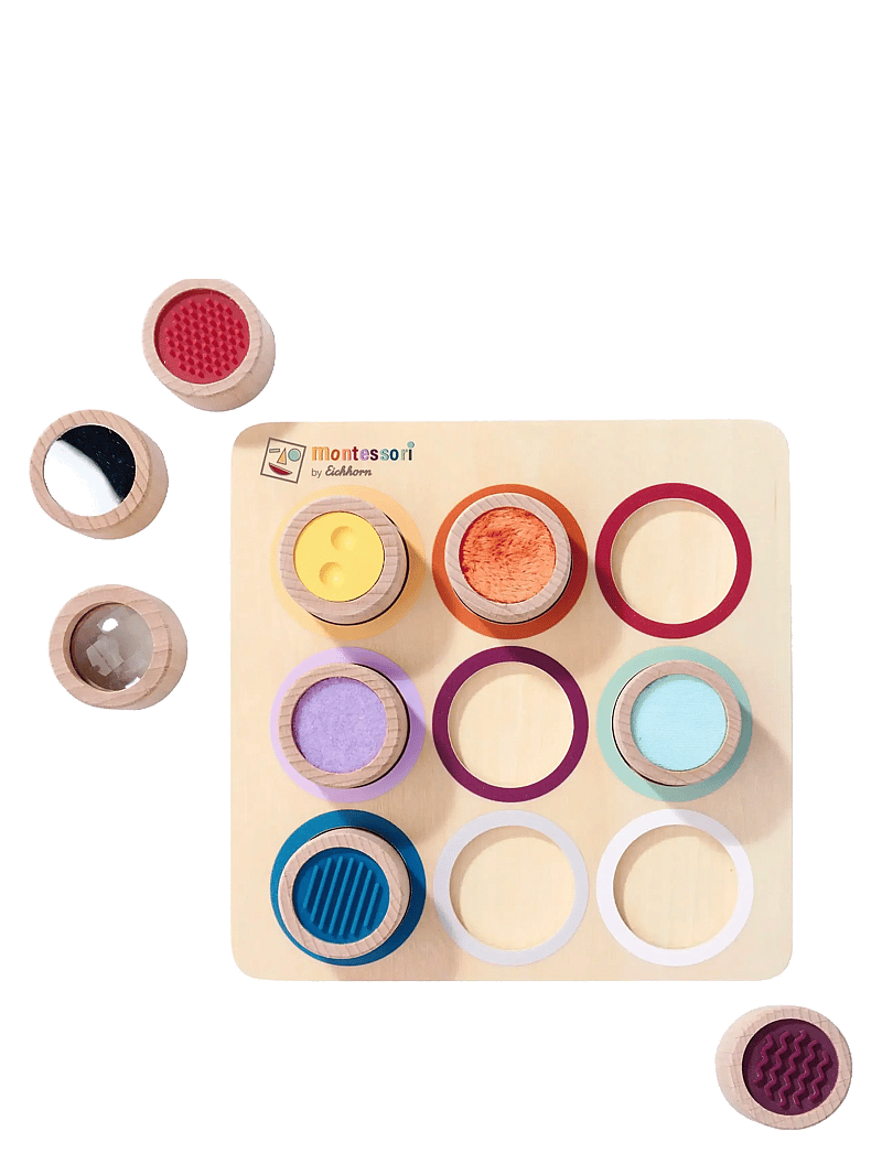 Eichhorn - Eichhorn Montessori Touch Board - steam toys - multicoloured - 1