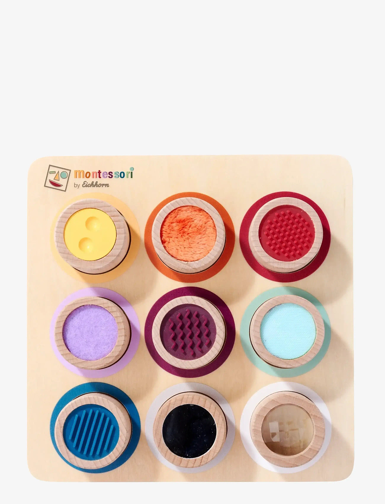 Eichhorn - Eichhorn Montessori Touch Board - steam toys - multicoloured - 2