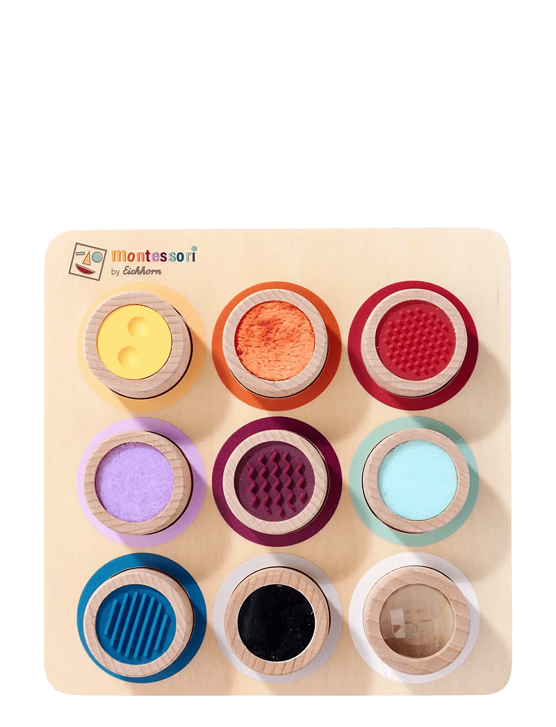 Eichhorn - Eichhorn Montessori Touch Board - steam toys - multicoloured - 2