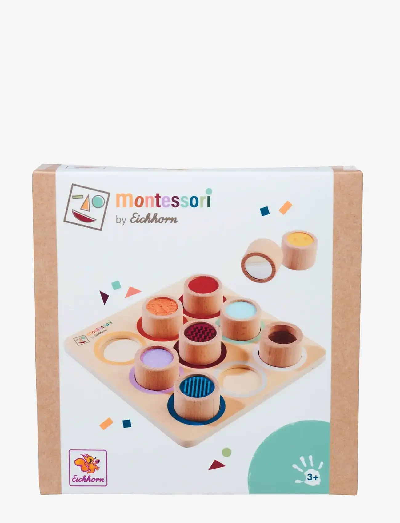 Eichhorn - Eichhorn Montessori Touch Board - steam toys - multicoloured - 3