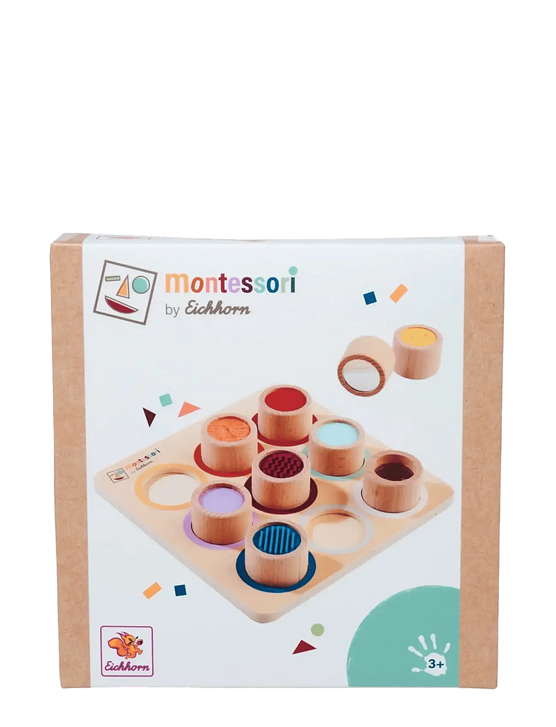 Eichhorn - Eichhorn Montessori Touch Board - steam toys - multicoloured - 3