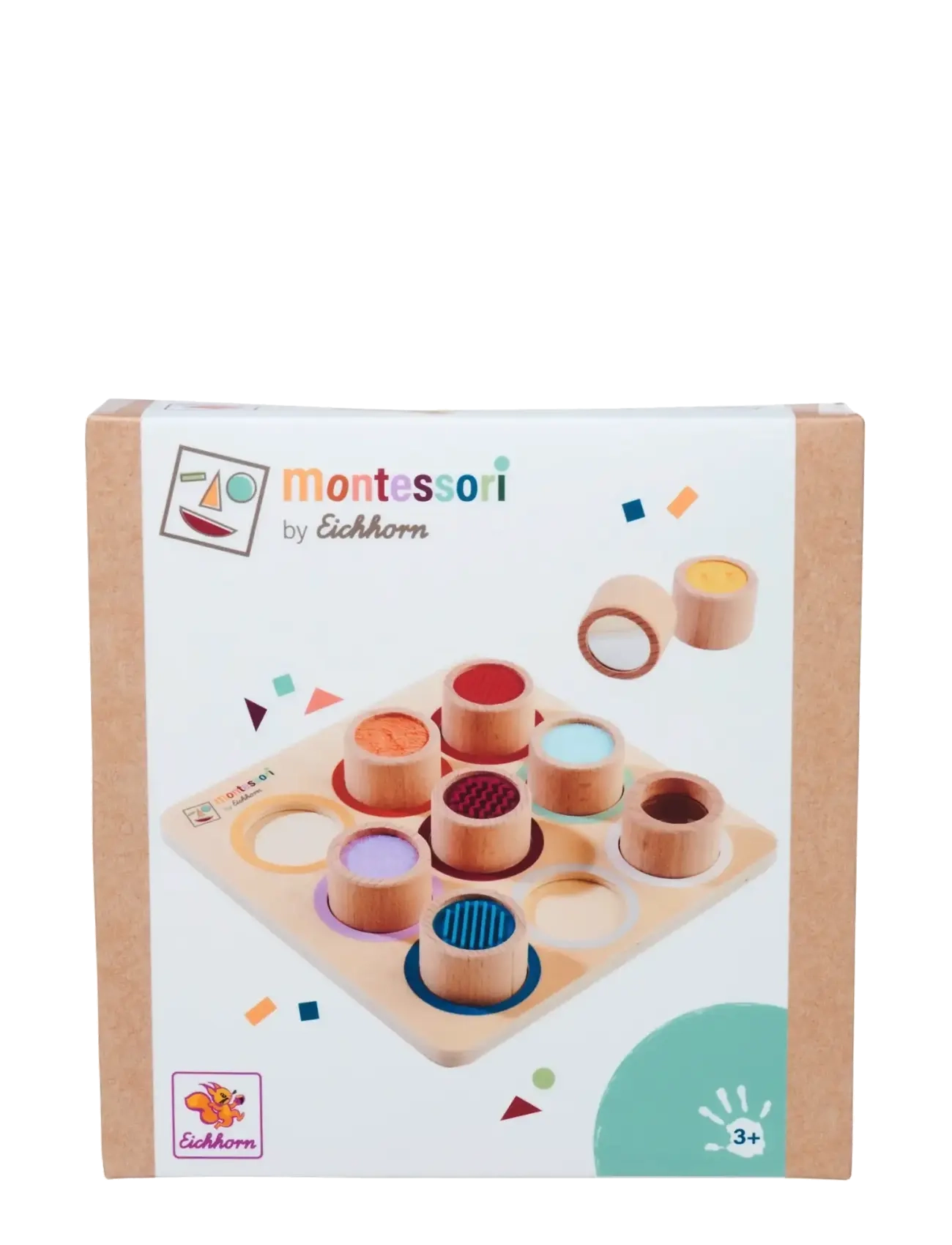 Eichhorn - Eichhorn Montessori Touch Board - steam toys - multicoloured - 3