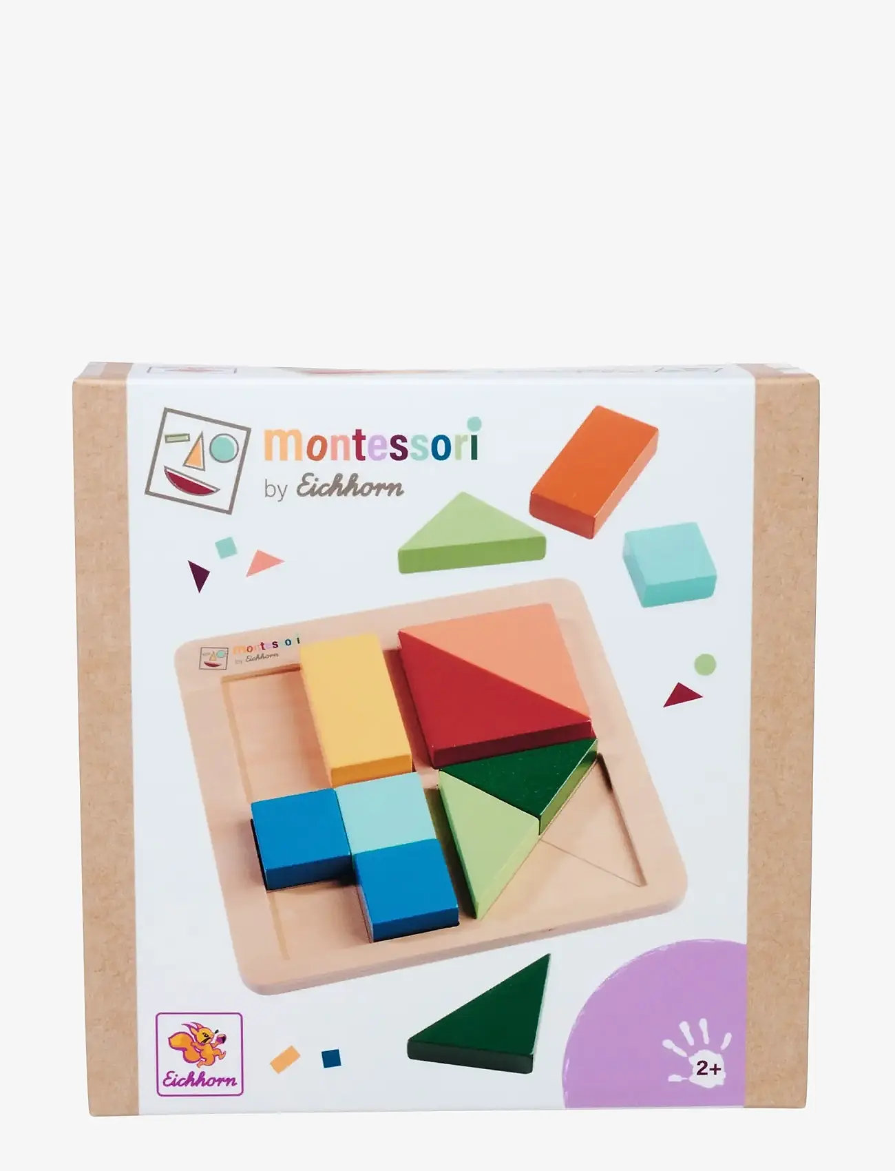 Eichhorn - Eichhorn Montessori Shape Puzzle - puidust pusled - multicoloured - 1