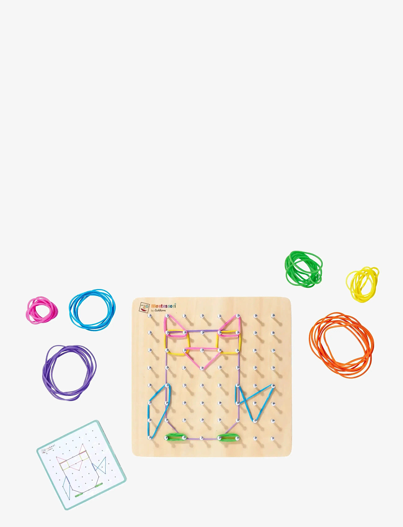 Eichhorn - Eichhorn Montessori Geo Board - kreasæt - multicoloured - 1