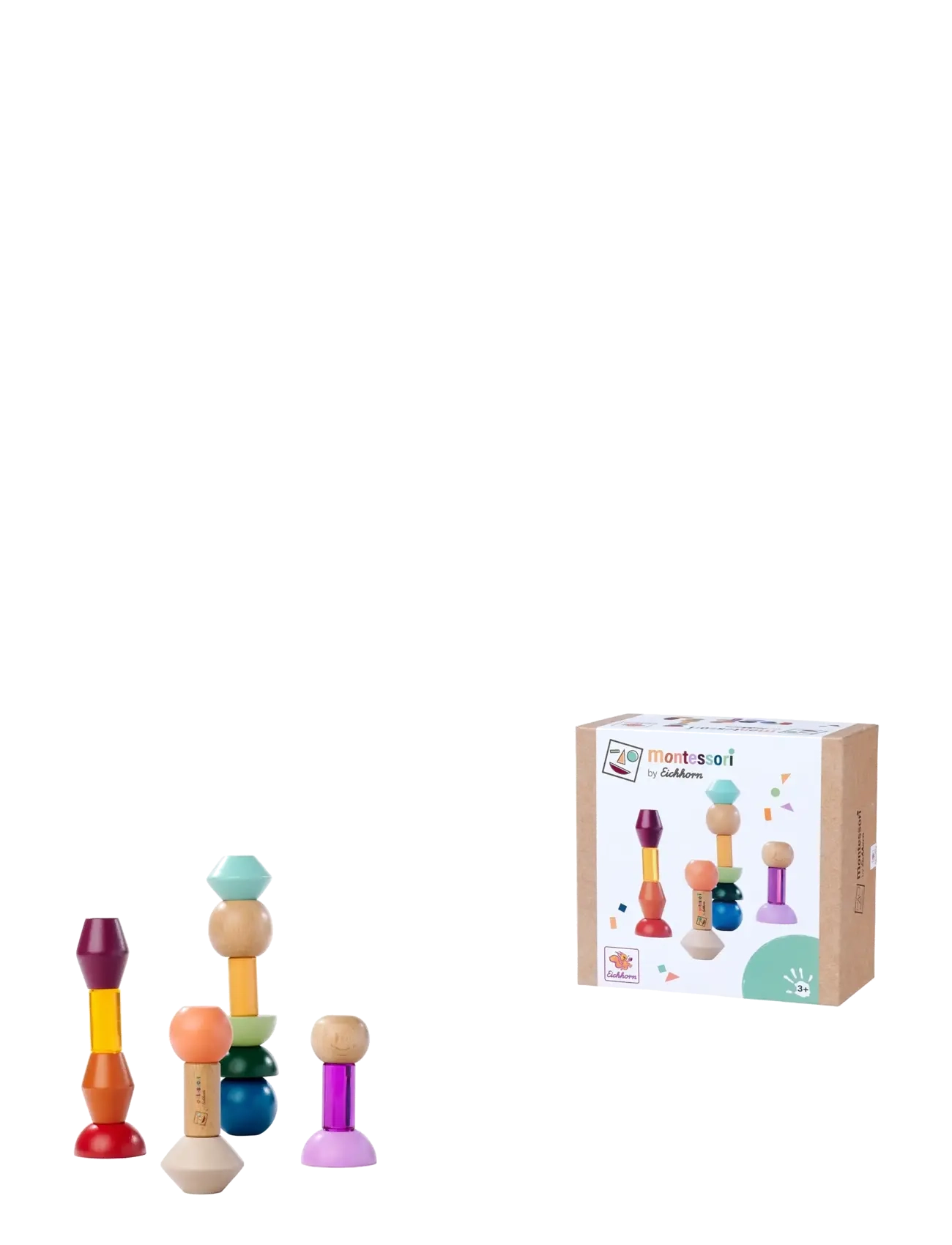 Eichhorn - Eichhorn Montessori Staple-Beads - bausteine - multi coloured - 1
