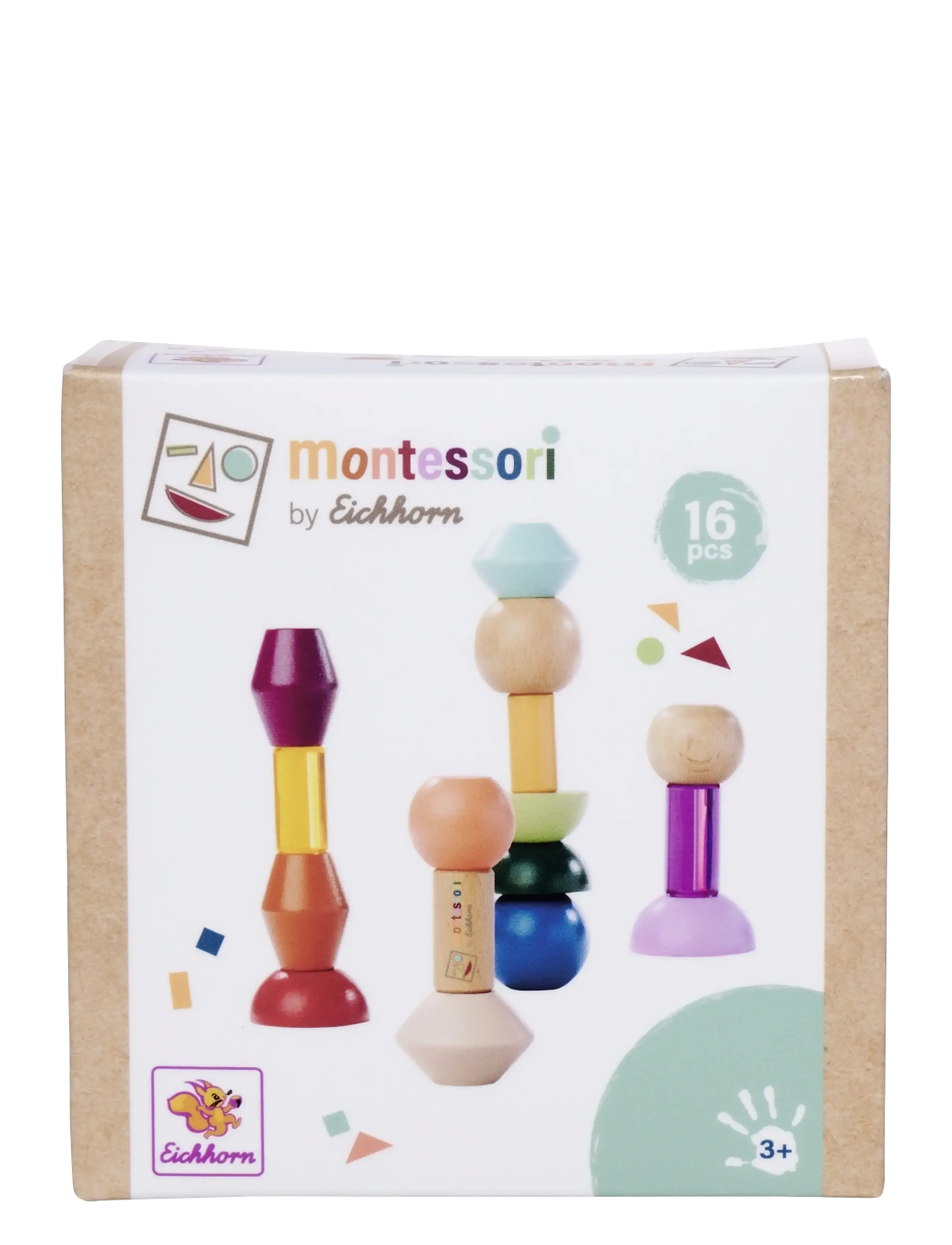 Eichhorn - Eichhorn Montessori Staple-Beads - building blocks - multi coloured - 2
