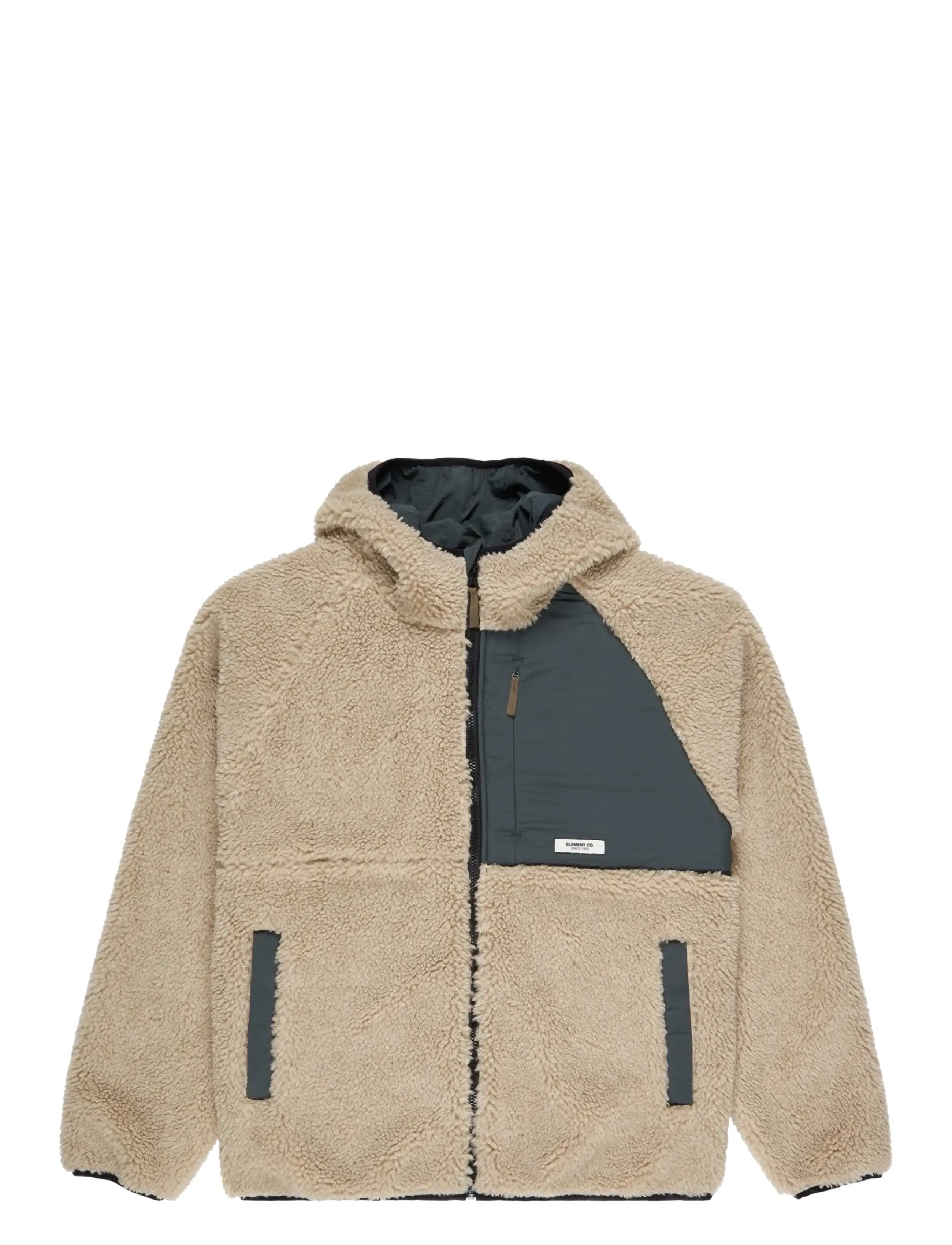 Element WOLFE SHERPA - Kläder - OAT MILK / beige