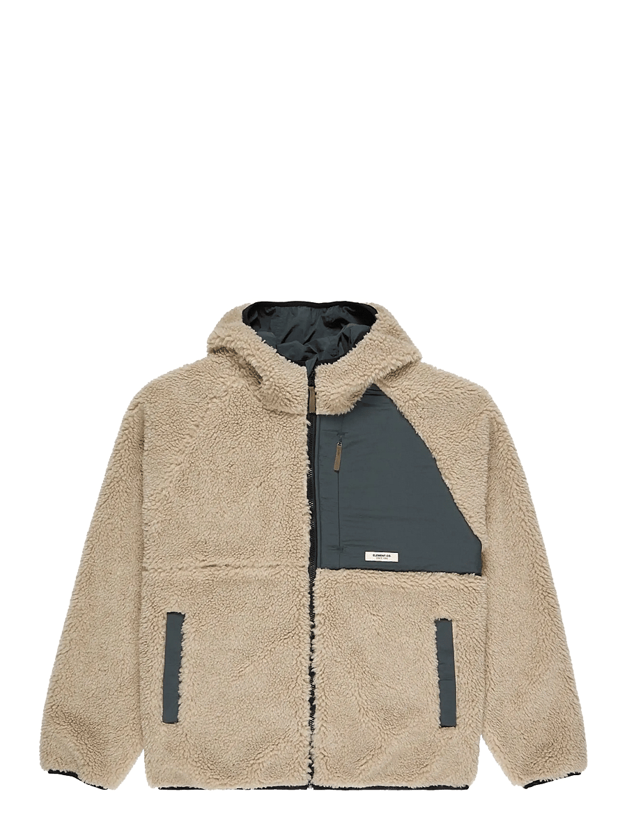 Element - WOLFE SHERPA - friluftsjackor - oat milk - 1