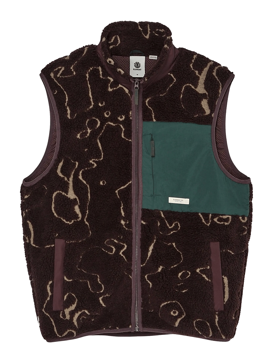 Element - LAKE SHERPA VEST - veste - java lines - 1